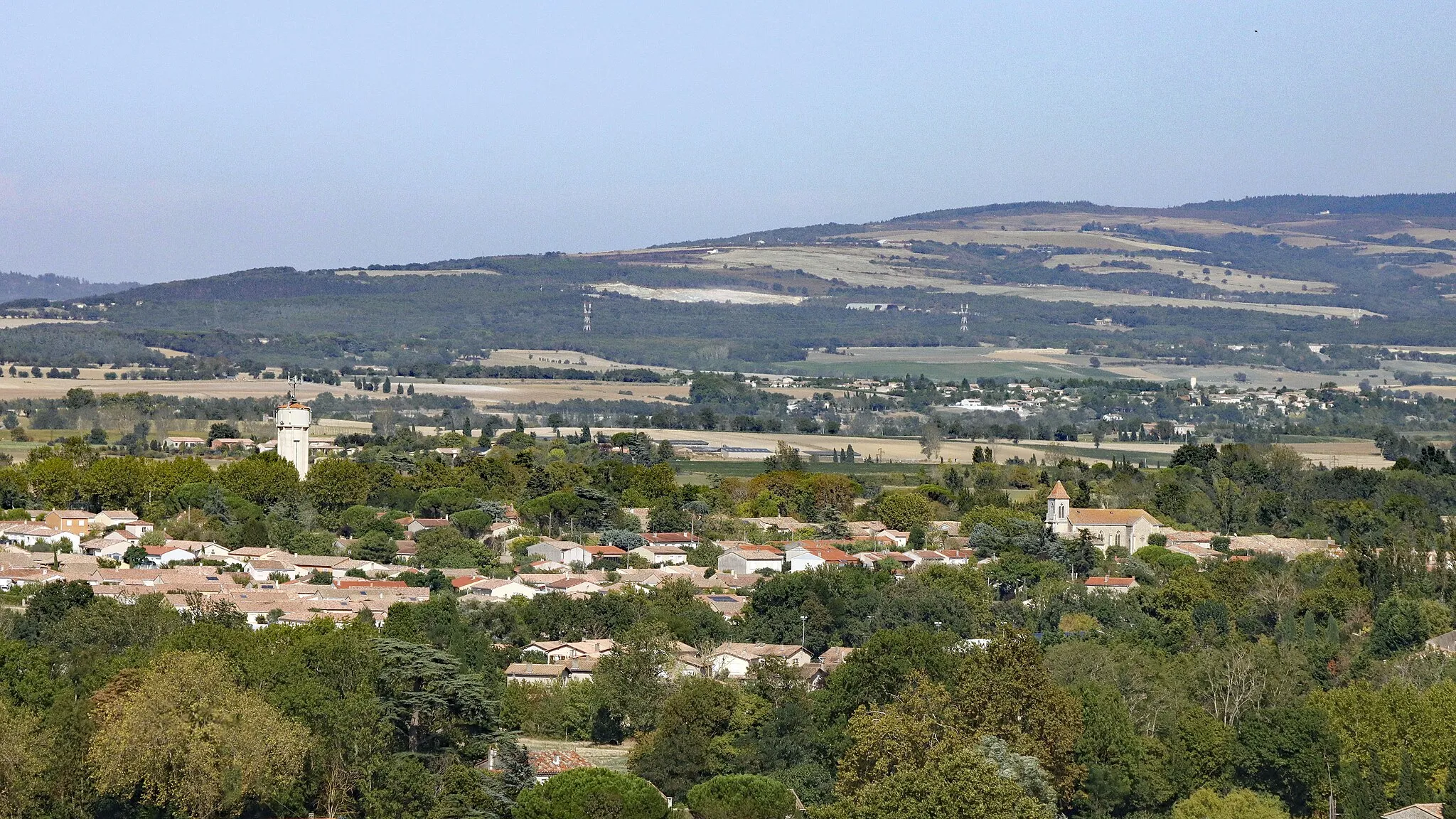 Photo showing: Le village vu du sud.
