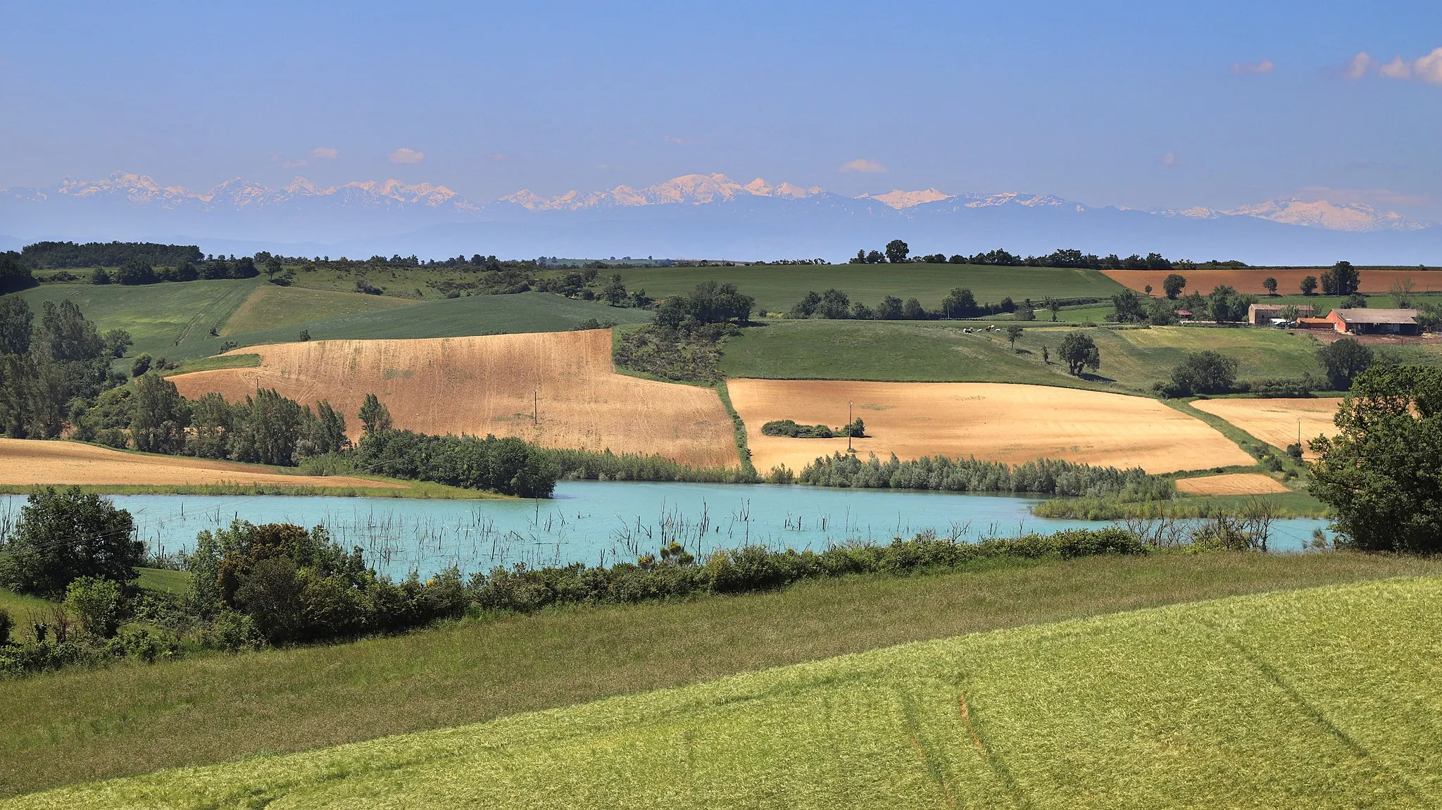 Photo showing: Vue depuis Molleville