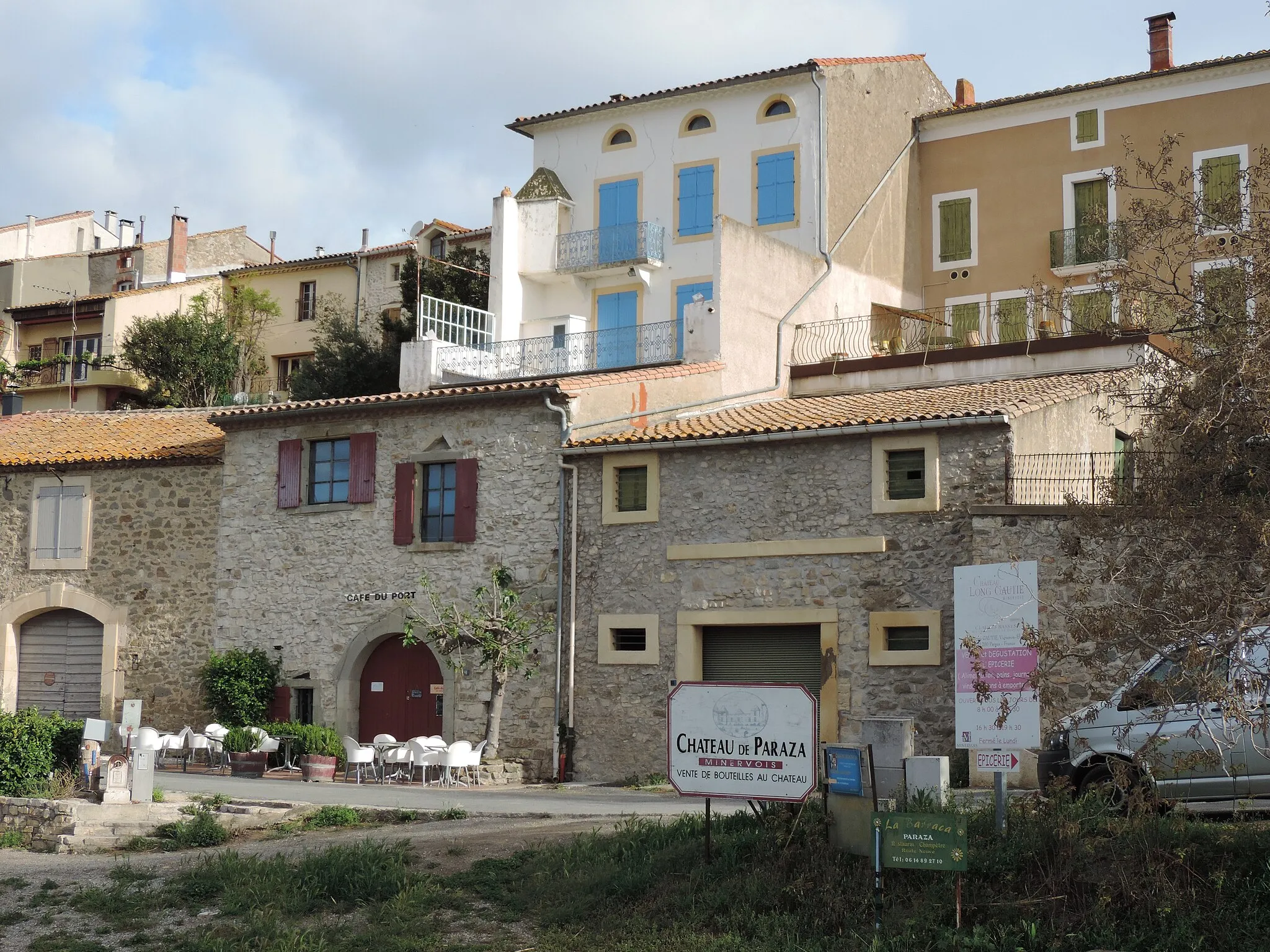 Photo showing: The village Praza at Canal du Midi.