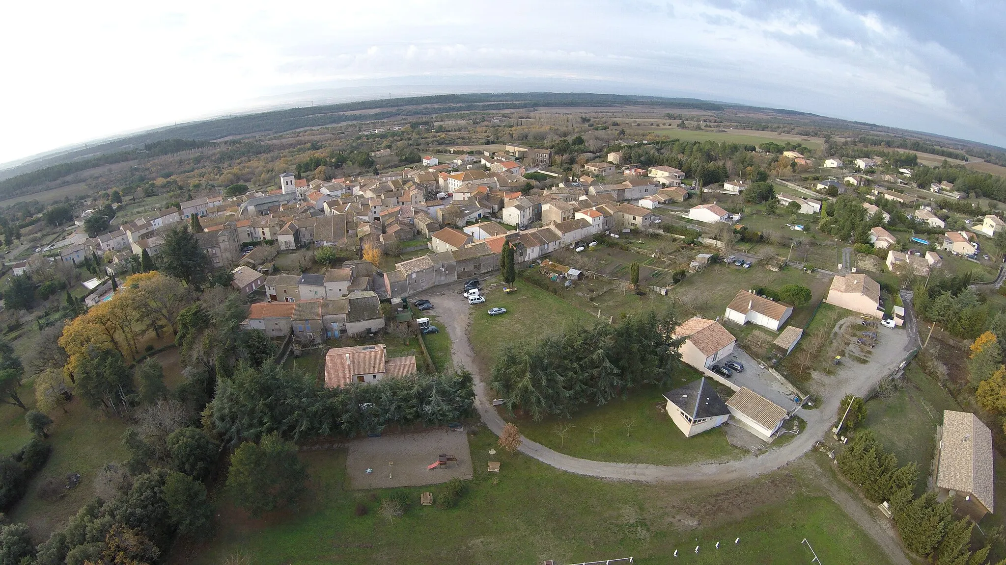 Photo showing: vue aérienne de Villardonnel