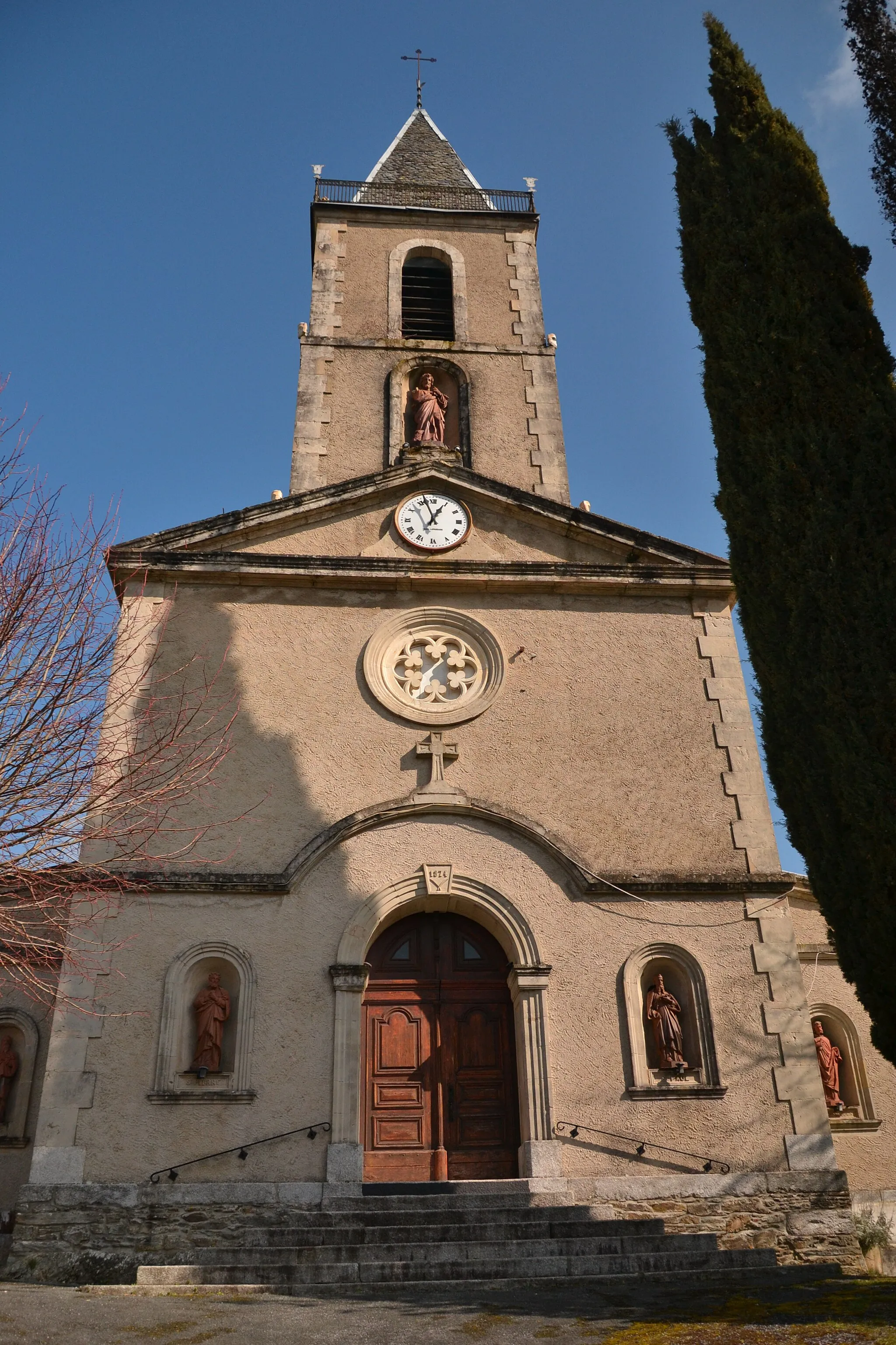 Photo showing: Boissezon dans le tarn (église saint jean baptiste)