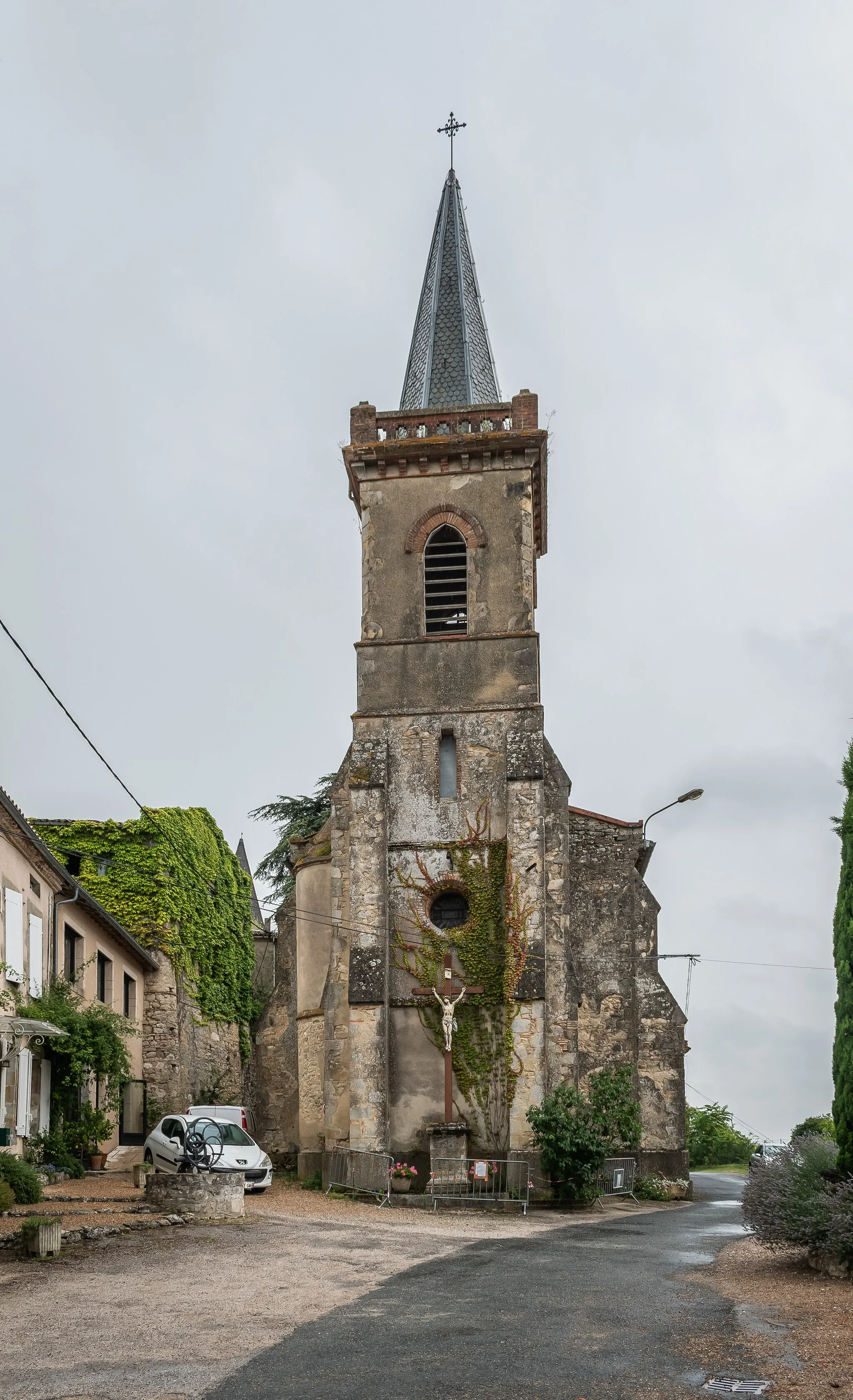 Photo showing: Our Lady church in Cuq-Toulza, Tarn, France