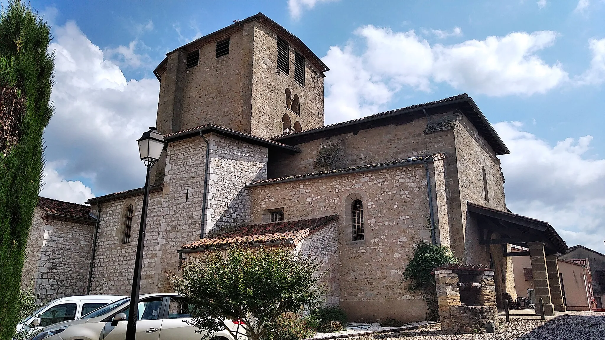 Photo showing: Église Notre-Dame de Dénat - vue d'ensemble