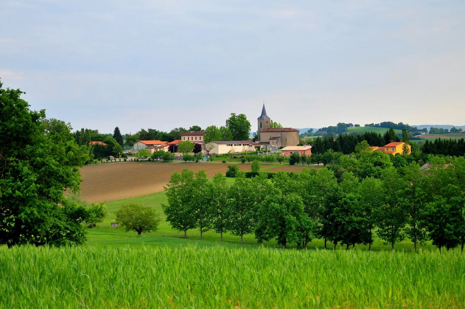 Photo showing: Vue du village