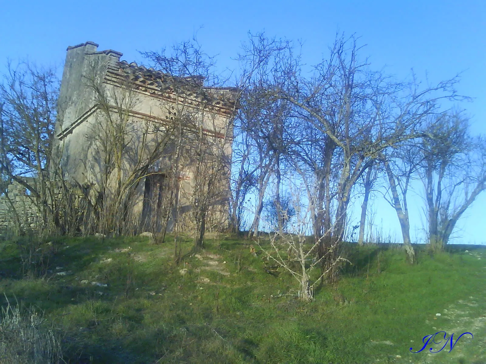 Photo showing: Un pigeonnier en hiver