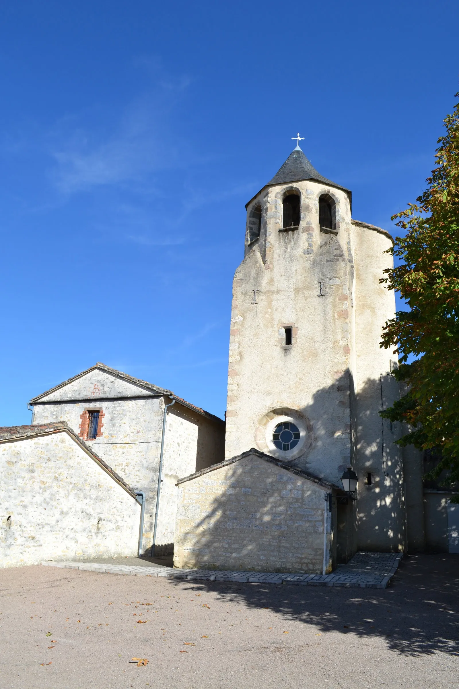 Photo showing: Frausseilles church, Tarn.