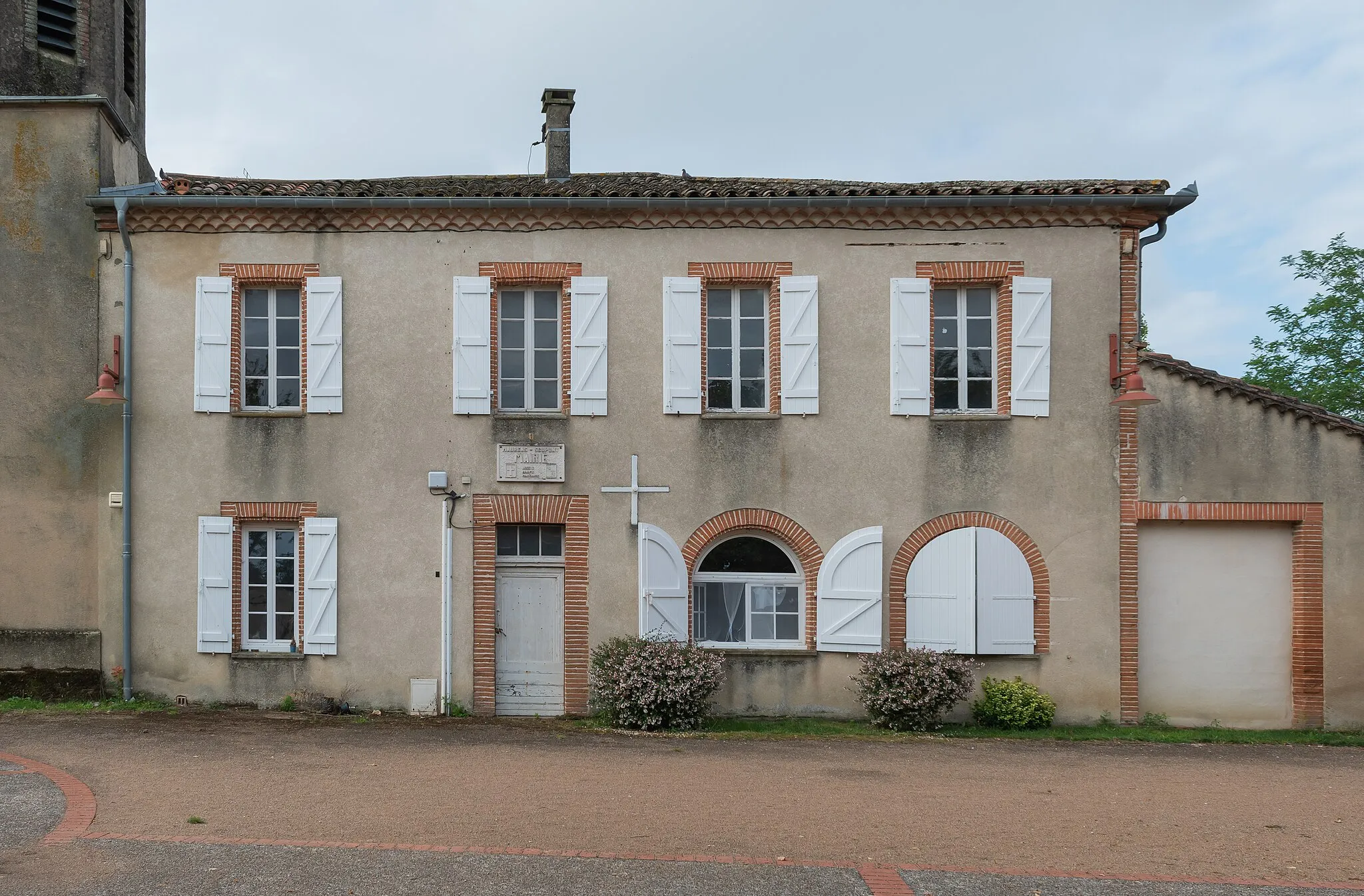 Photo showing: Town hall of Maurens-Scopont, Tarn, France
