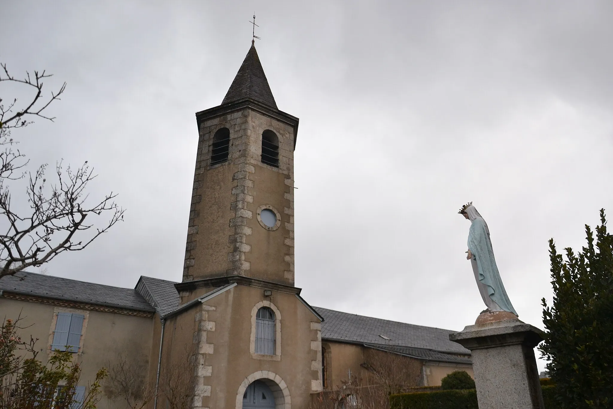 Photo showing: église de saint-salvy-de-la-balme