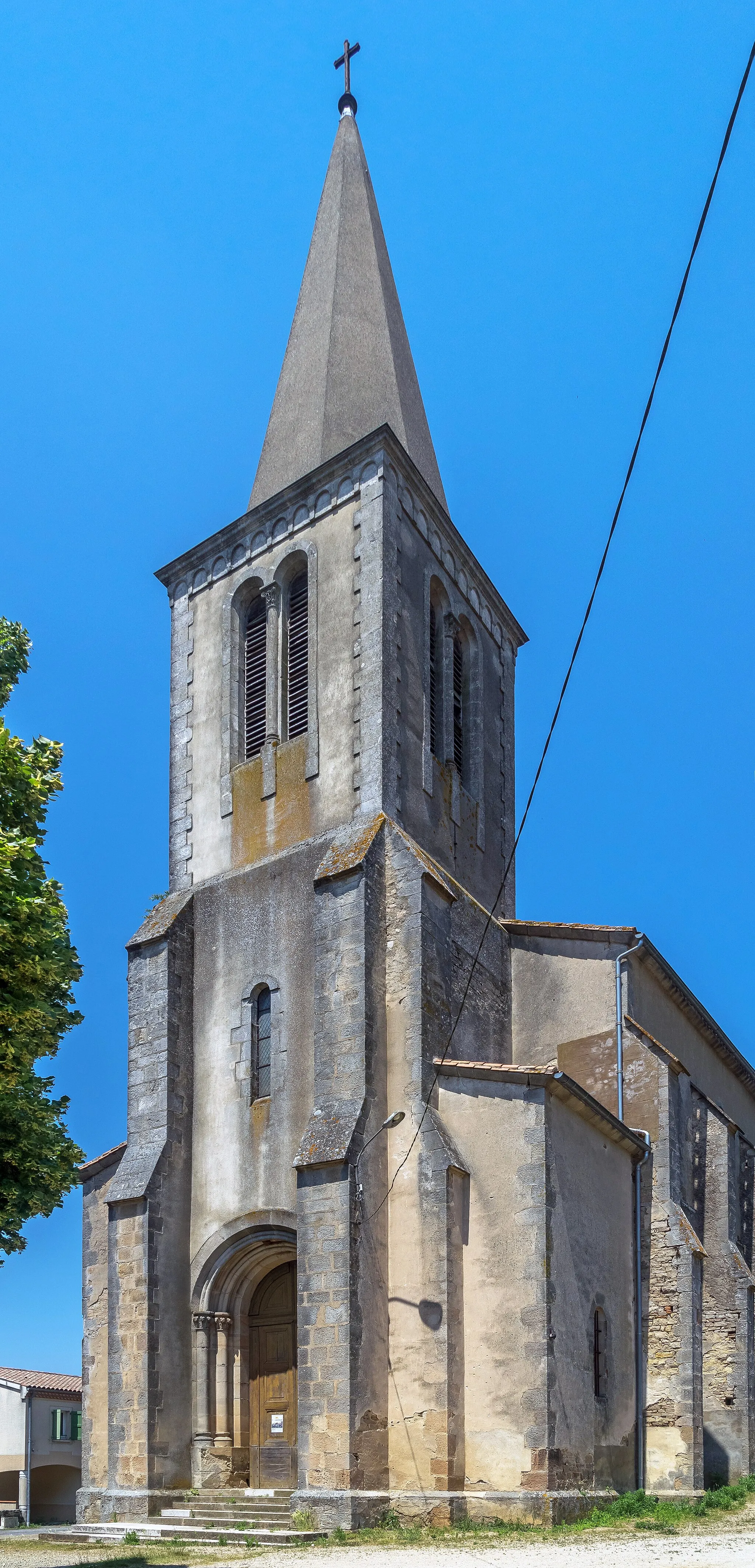 Photo showing: Église Notre Dame de l'Assomption de Vaour, Tarn, France