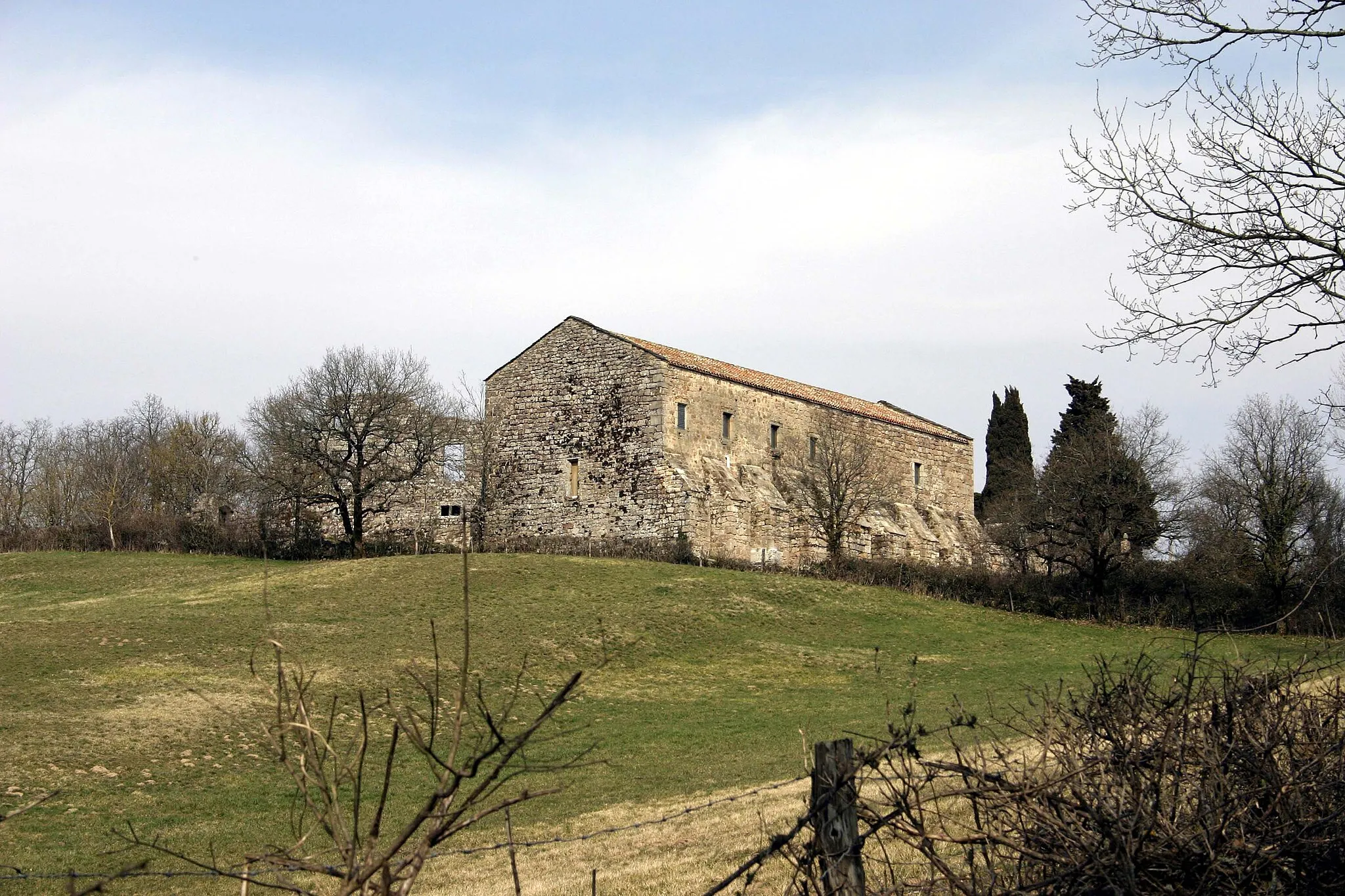 Photo showing: Vue de la Commanderie de Vaour