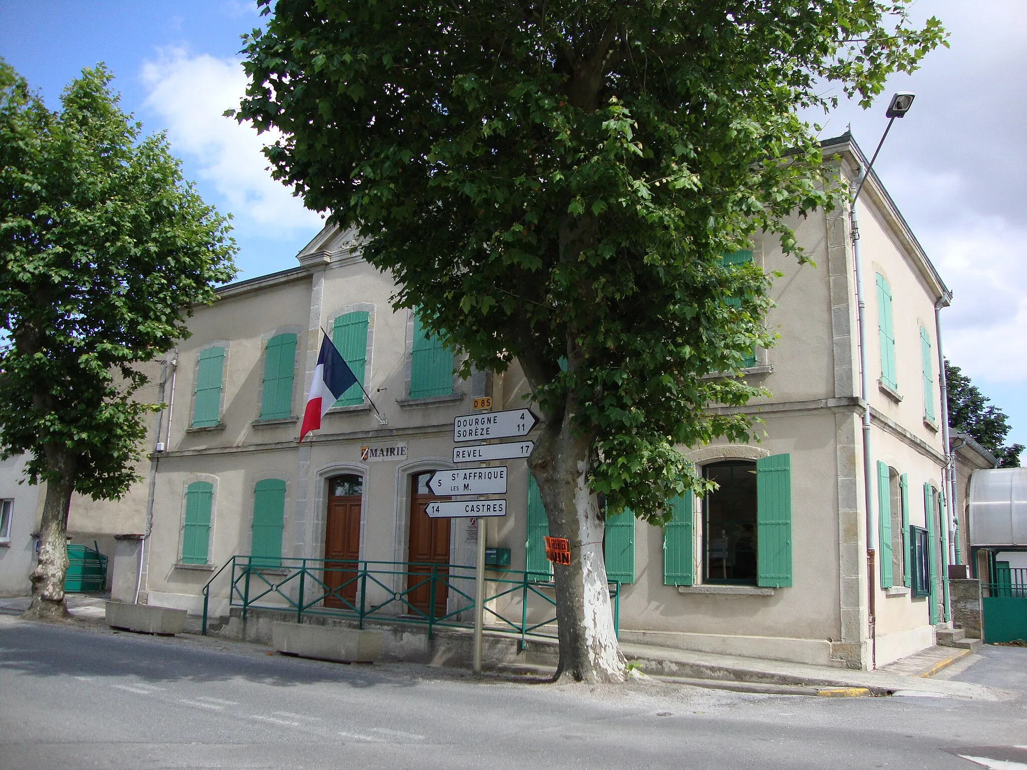 Photo showing: Verdalle (Tarn, Fr) mairie