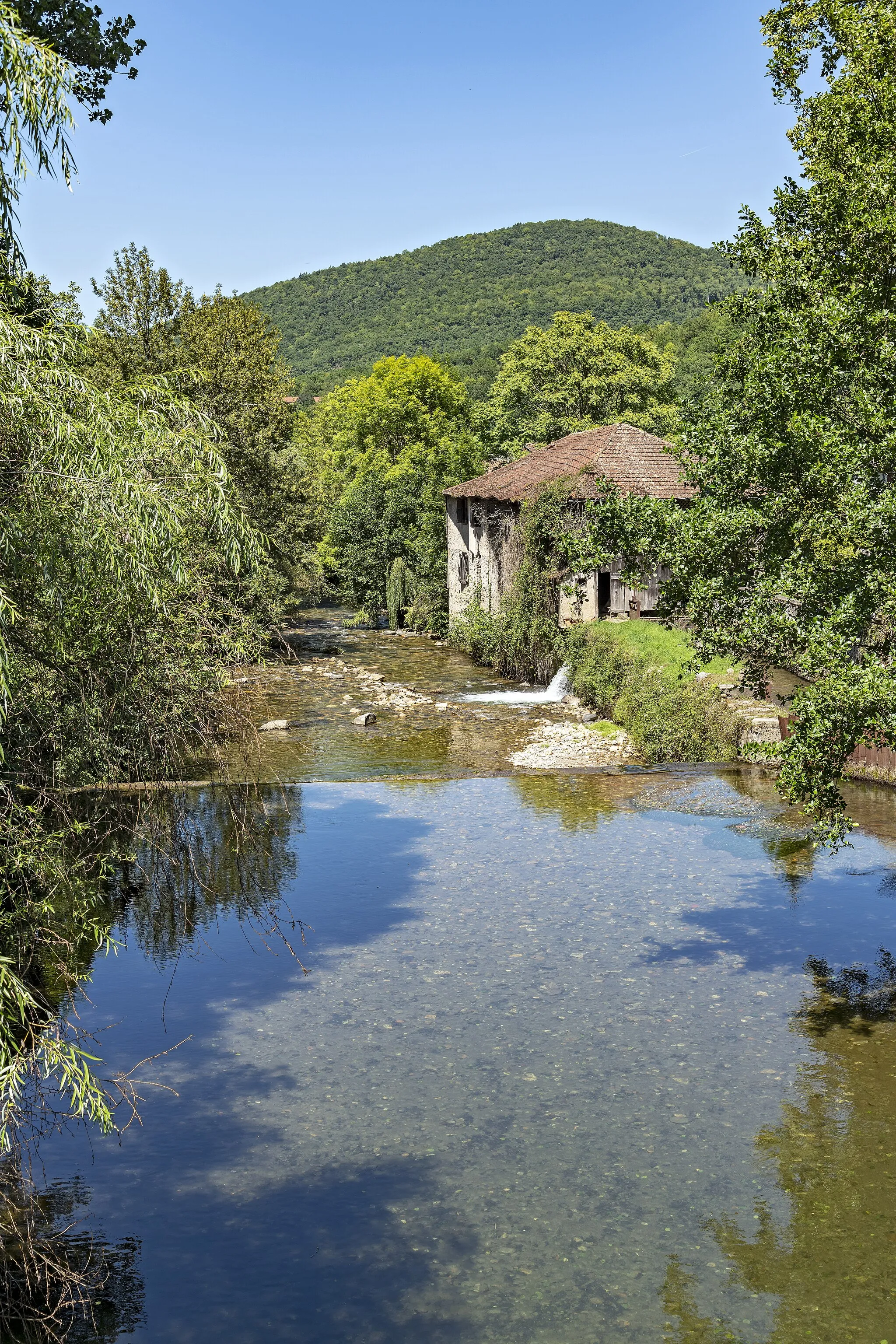 Photo showing: Aspet, Haute-Garonne, France. Watermill on Ger