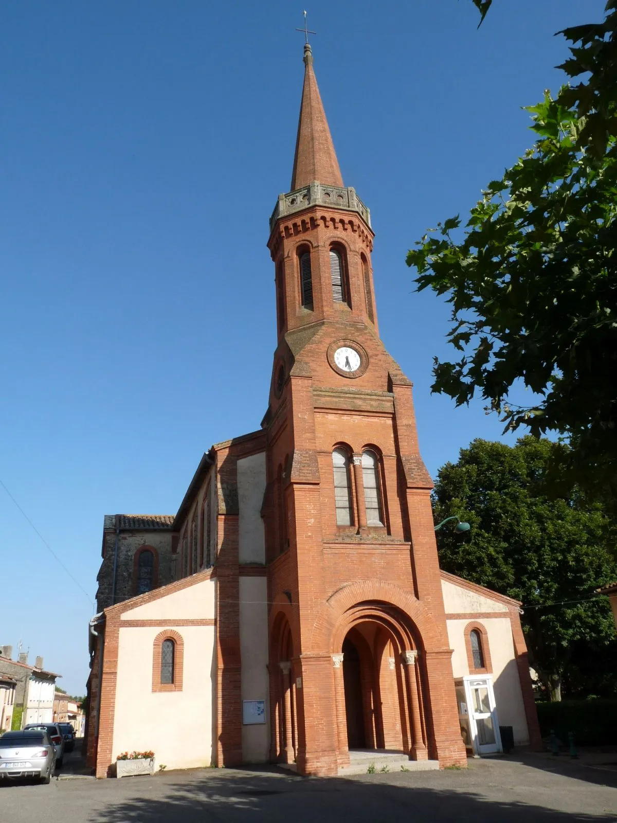 Photo showing: Eglise d'Auragne, Haute-Garonne, France