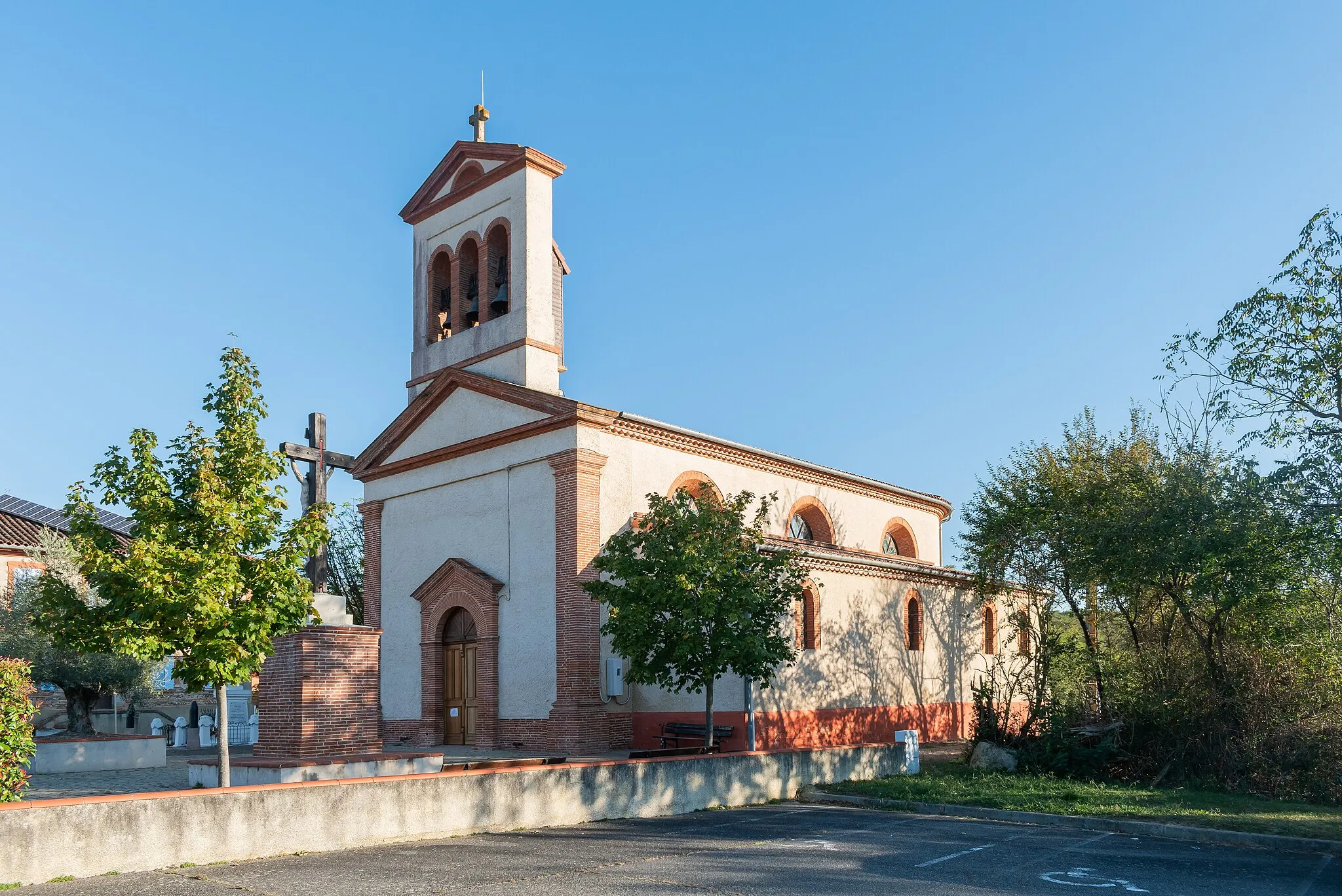 Photo showing: Saint Saturnin of Toulouse church in Bragayrac, Haute-Garonne, France
