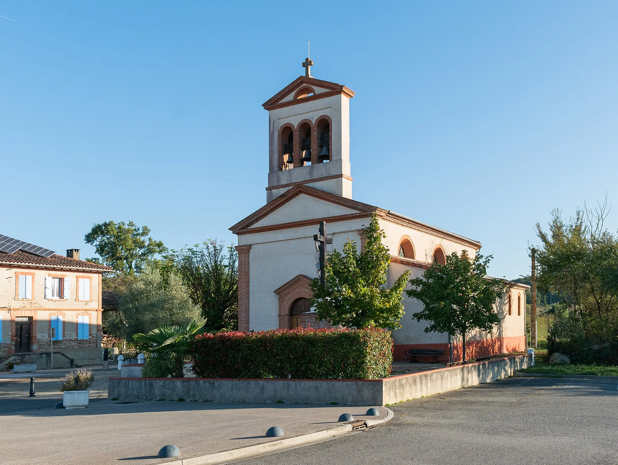 Photo showing: Saint Saturnin of Toulouse church in Bragayrac, Haute-Garonne, France