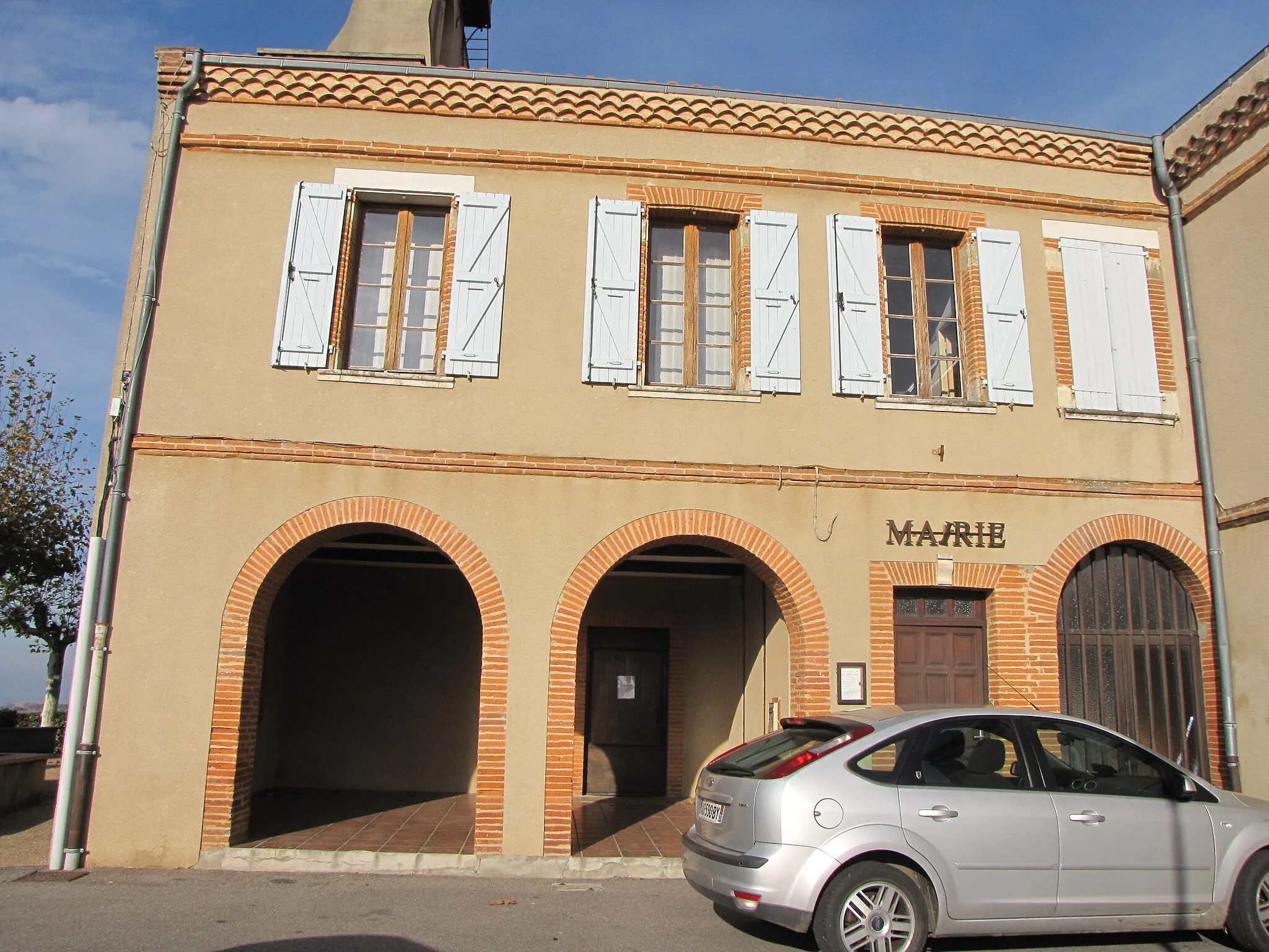 Photo showing: Mairie de Castagnac