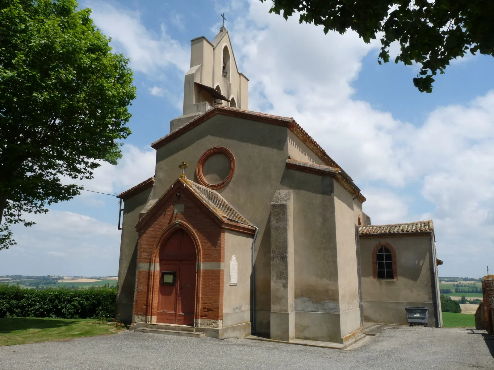 Photo showing: Eglise de Francarville, Haute-Garonne, France