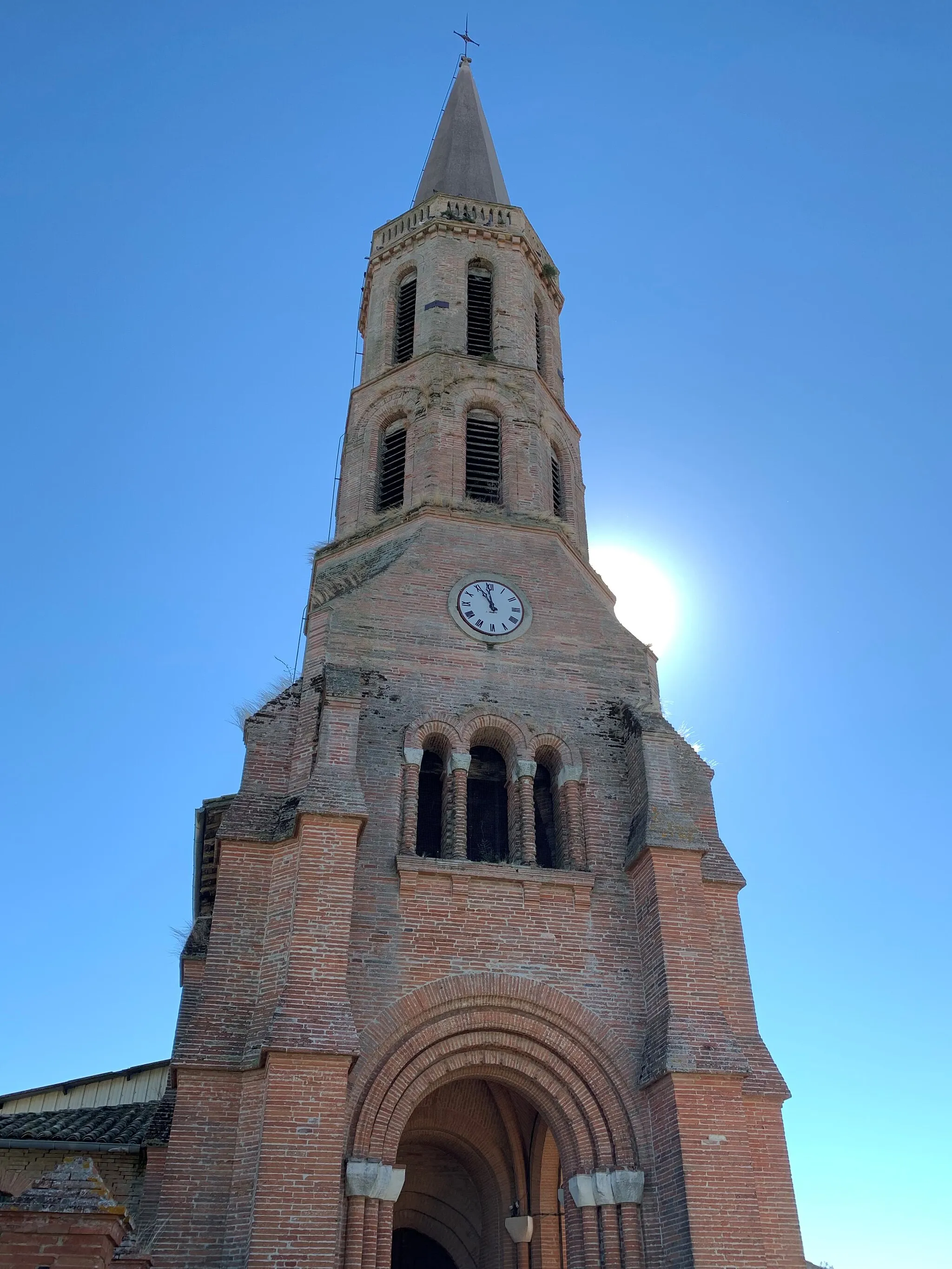 Photo showing: Église Saint-Jean-Baptiste de Garac en Haute-Garonne, France