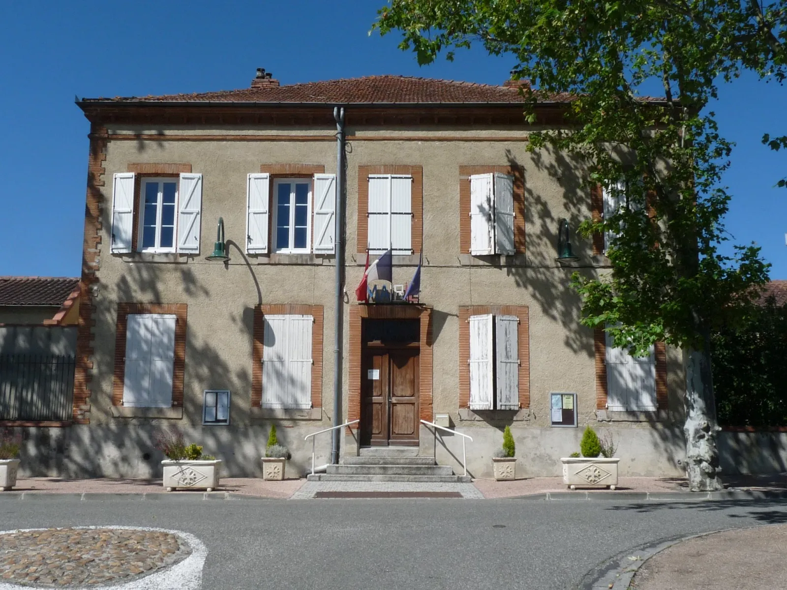 Photo showing: Mairie du Faget, Haute-Garonne, France