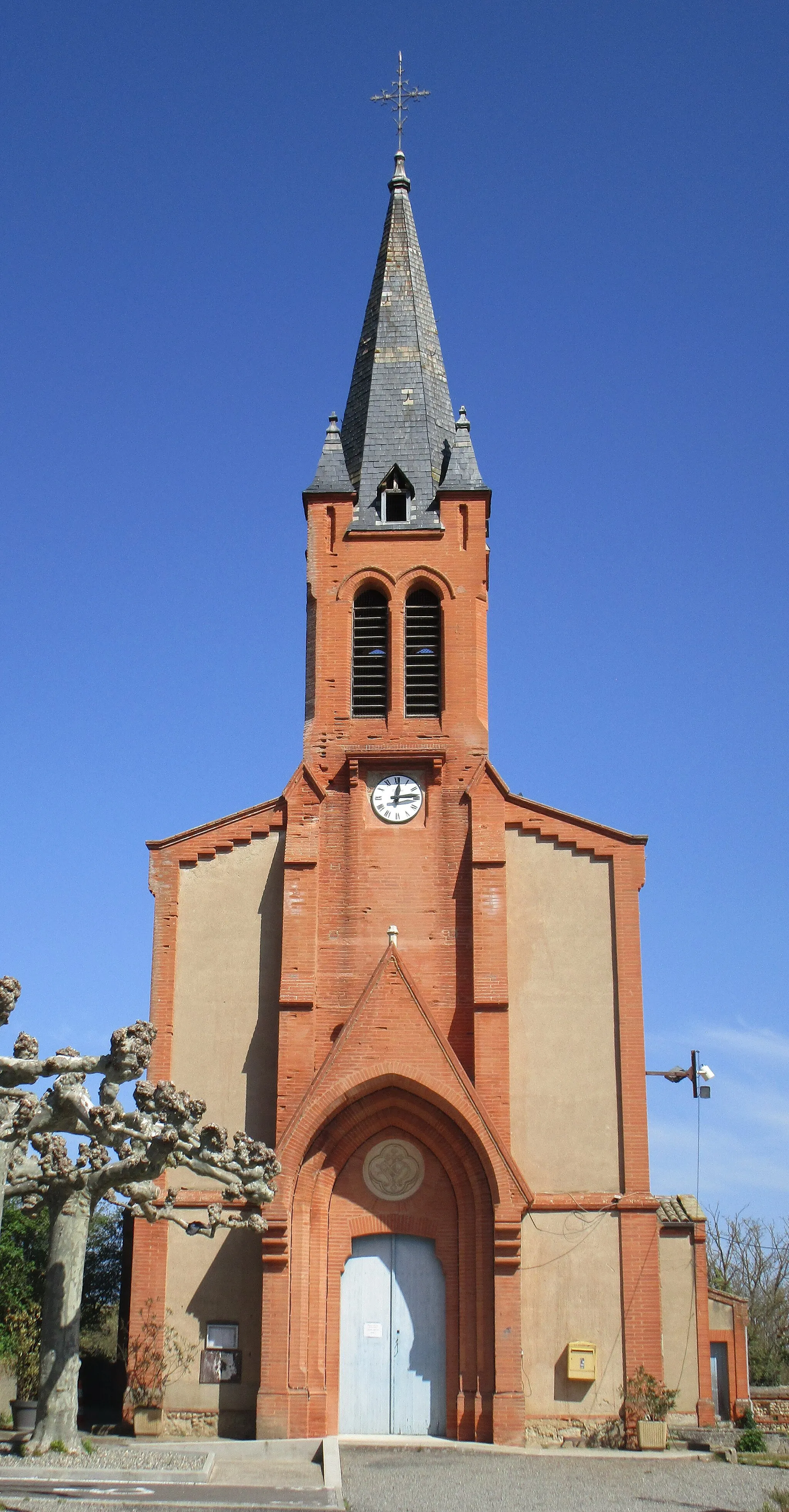 Photo showing: Église Saint-Barthélémy, Mauressac, Haute-Garonne, Occitanie