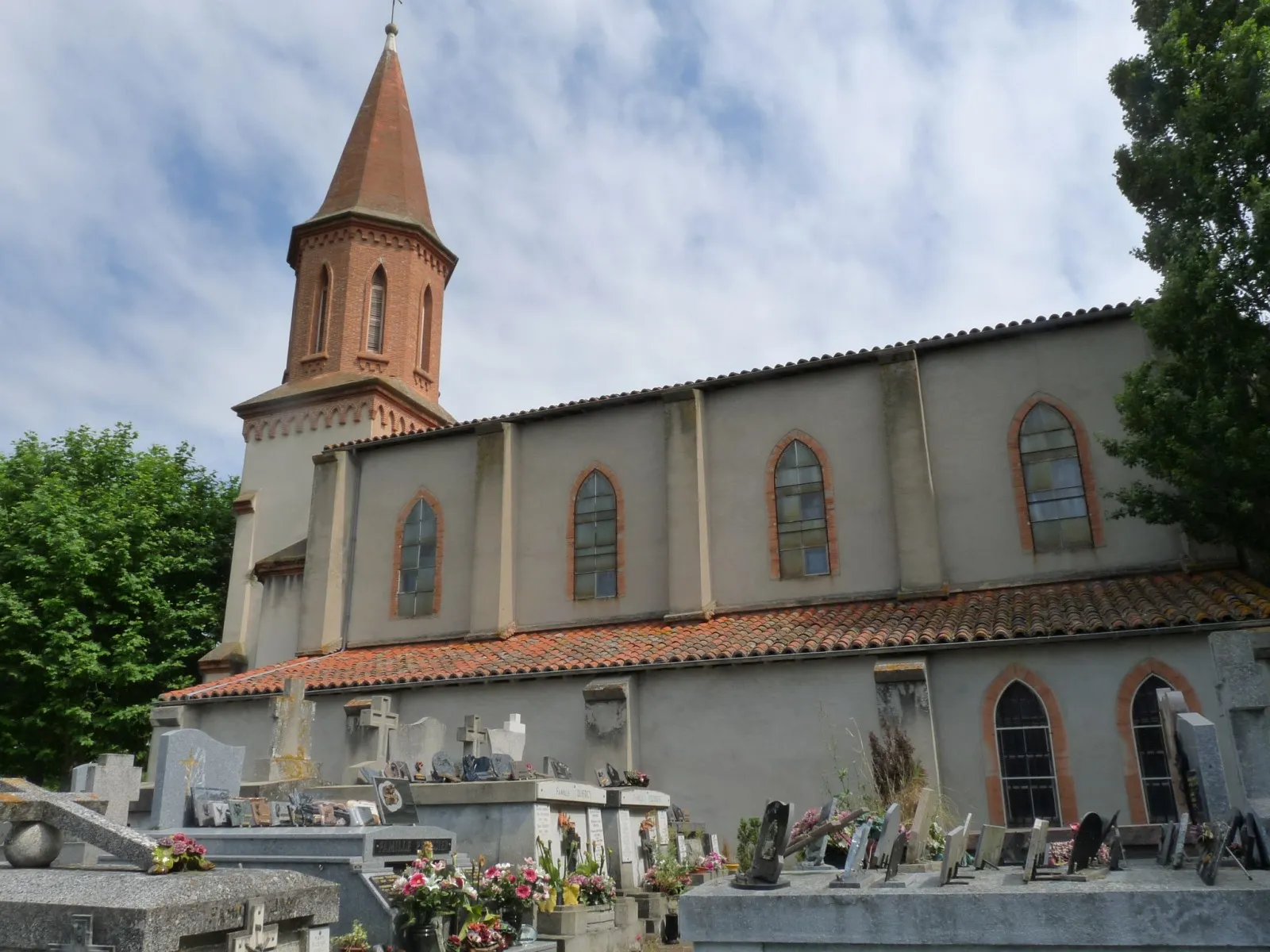 Photo showing: Eglise de Maureville, Haute-Garonne, France