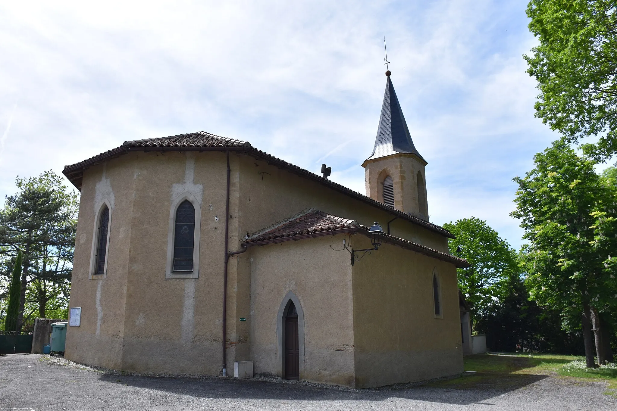 Photo showing: Eglise de Montesquieu