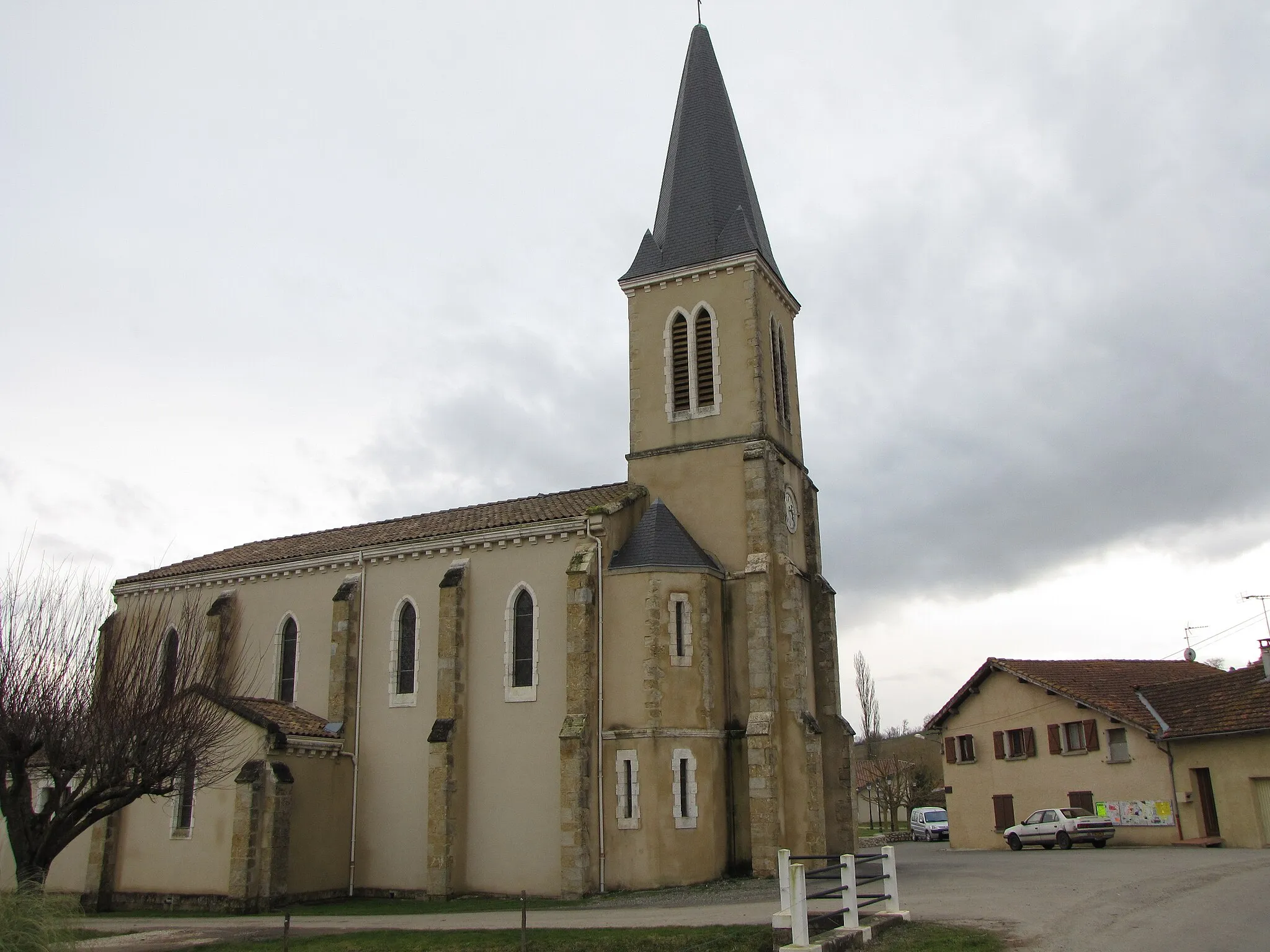 Photo showing: Église de Labastide-Paumès (Haute-Garonne, France).