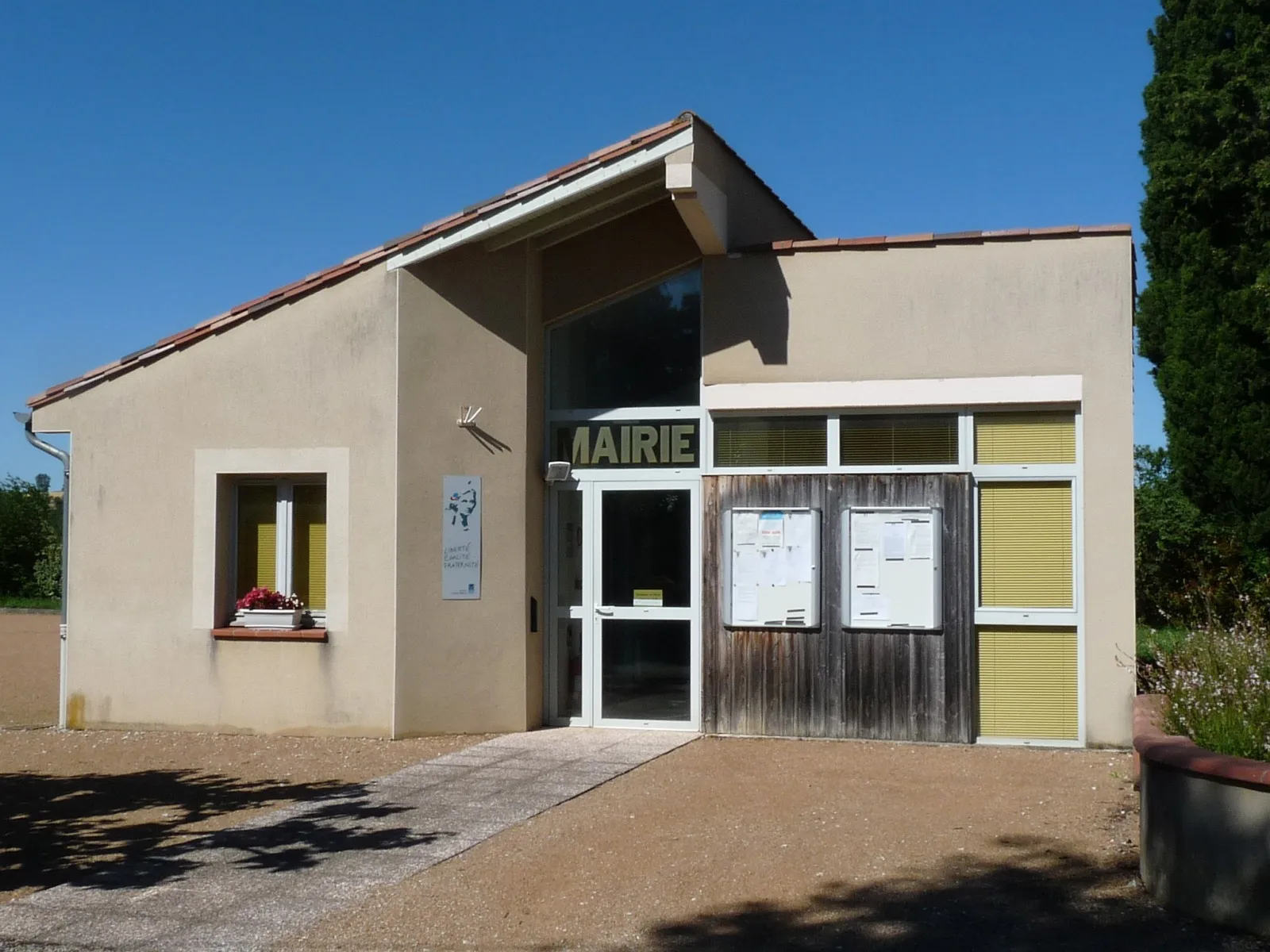 Photo showing: Mairie de Nogaret, Haute-Garonne, France