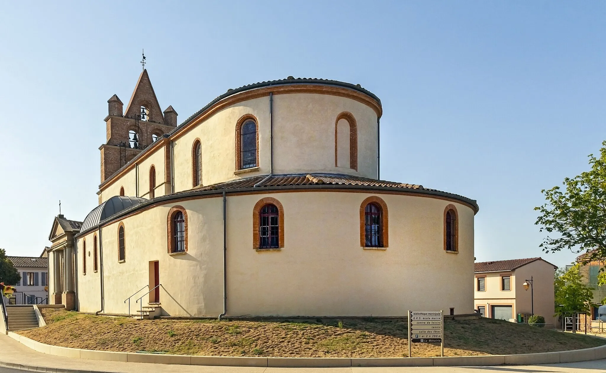 Photo showing: Paulhac, Haute-Garonne France -  Church of Our Lady - The apse