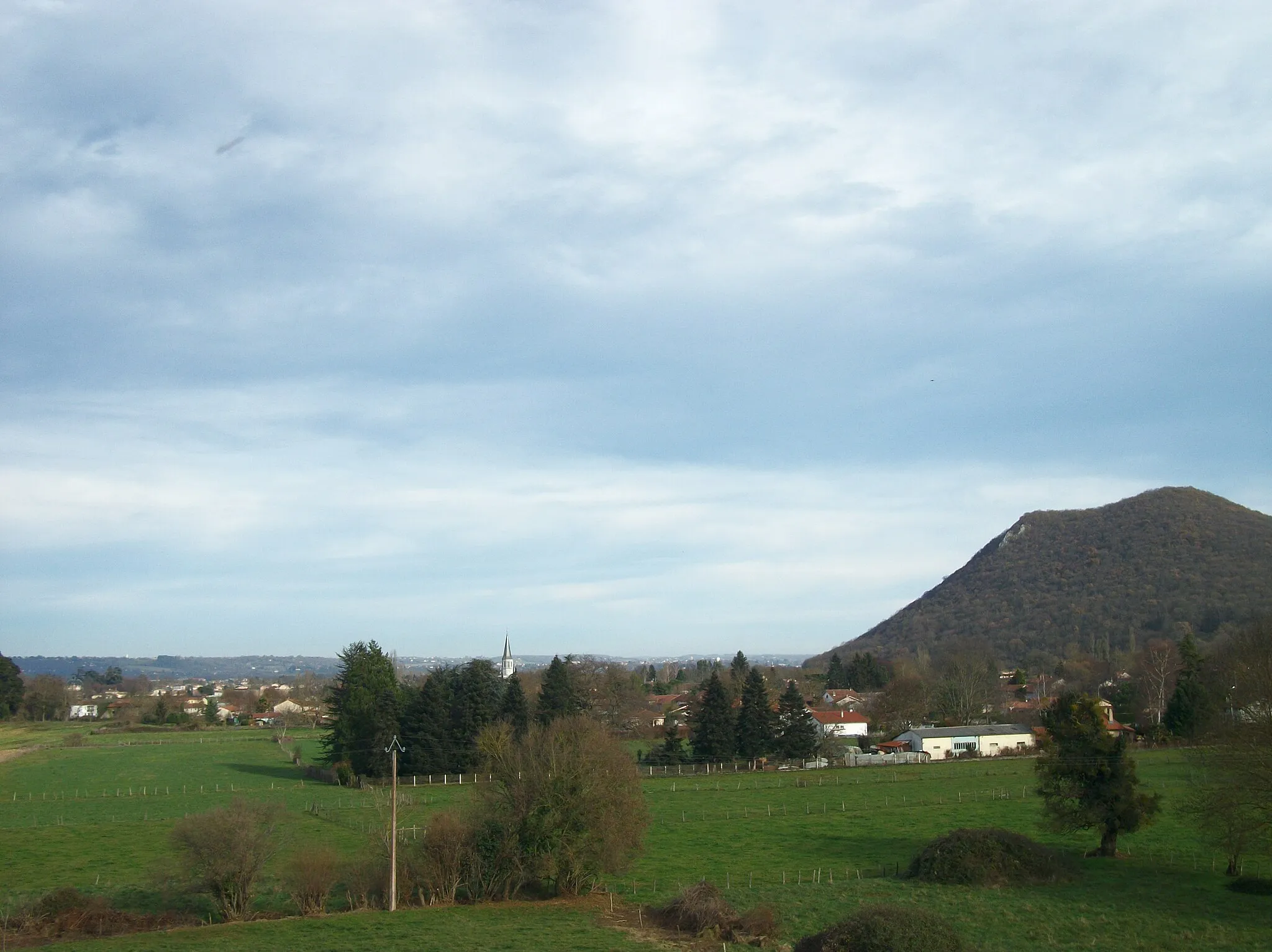 Photo showing: Ardiège vue depuis Cier-de-rivière