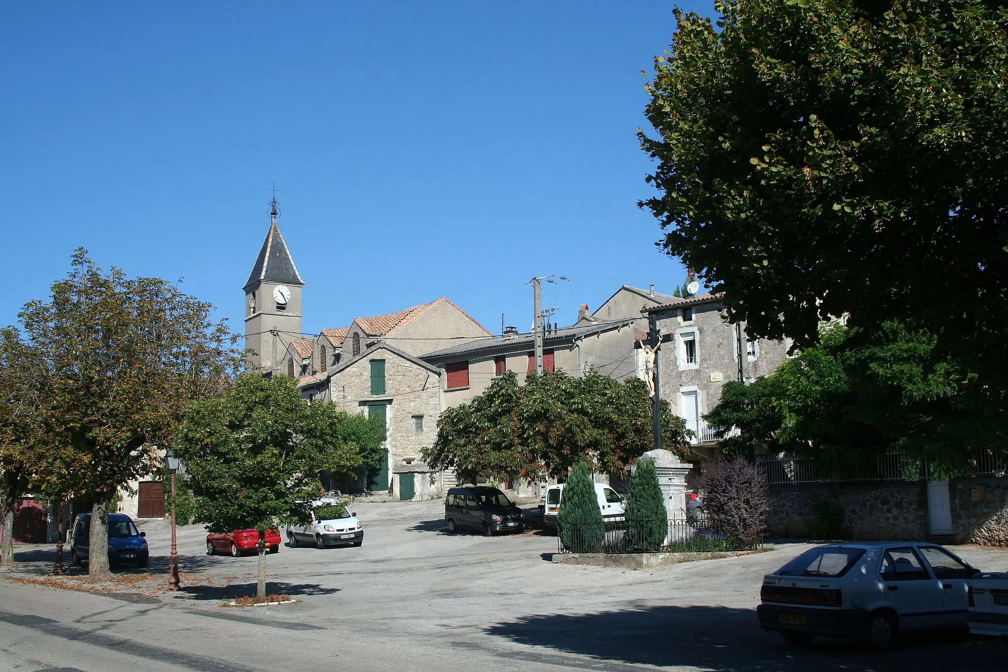 Photo showing: L'Hospitalet-du-Larzac (Aveyron) - vue générale.