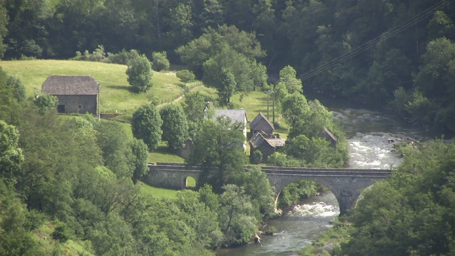 Photo showing: Hameau de Chipole, Vallée du Lot, Pomayrols, Aveyron, France