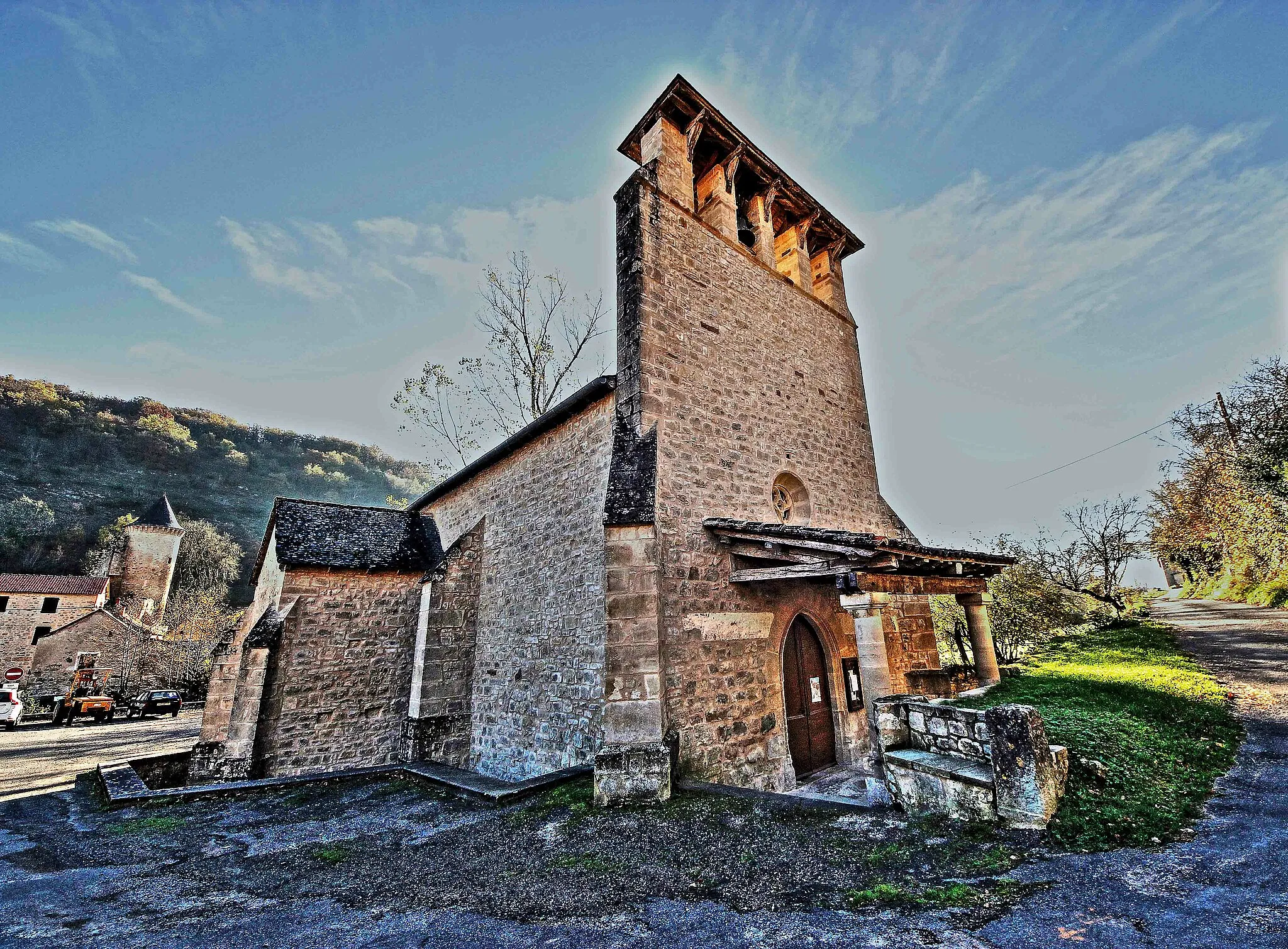 Photo showing: église de la Rouquette (Aveyron)