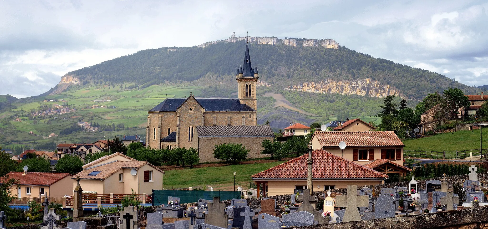 Photo showing: La Cresse (Aveyron) - Panorama