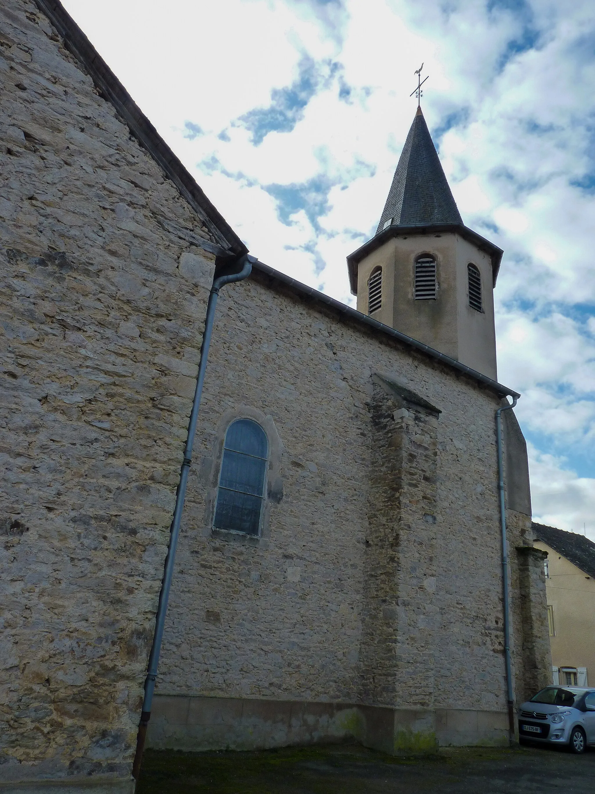 Photo showing: Église Saint-Amans de Lentin