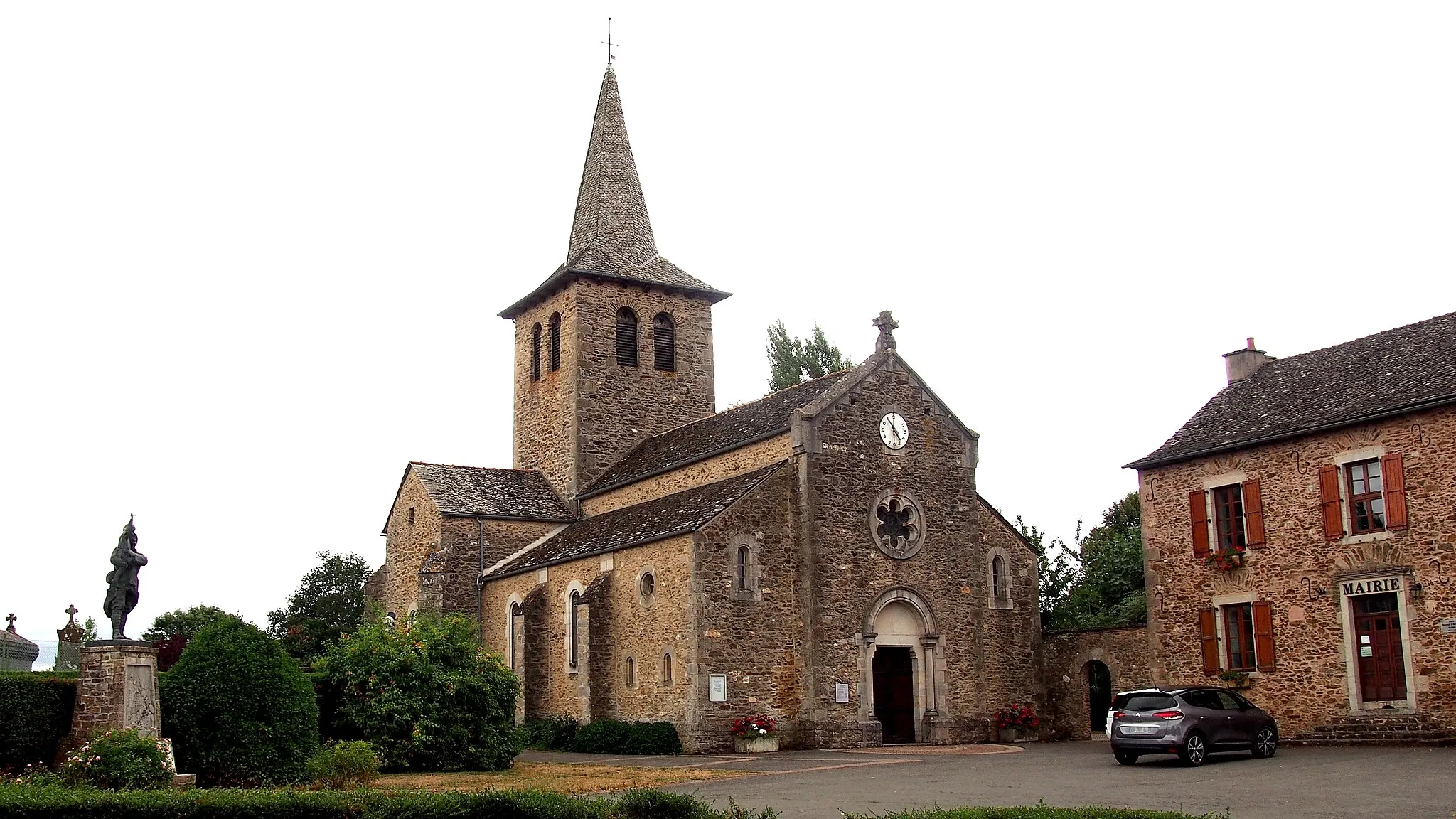 Photo showing: Cabanès (Occitanie, France). L'église Notre-Dame.