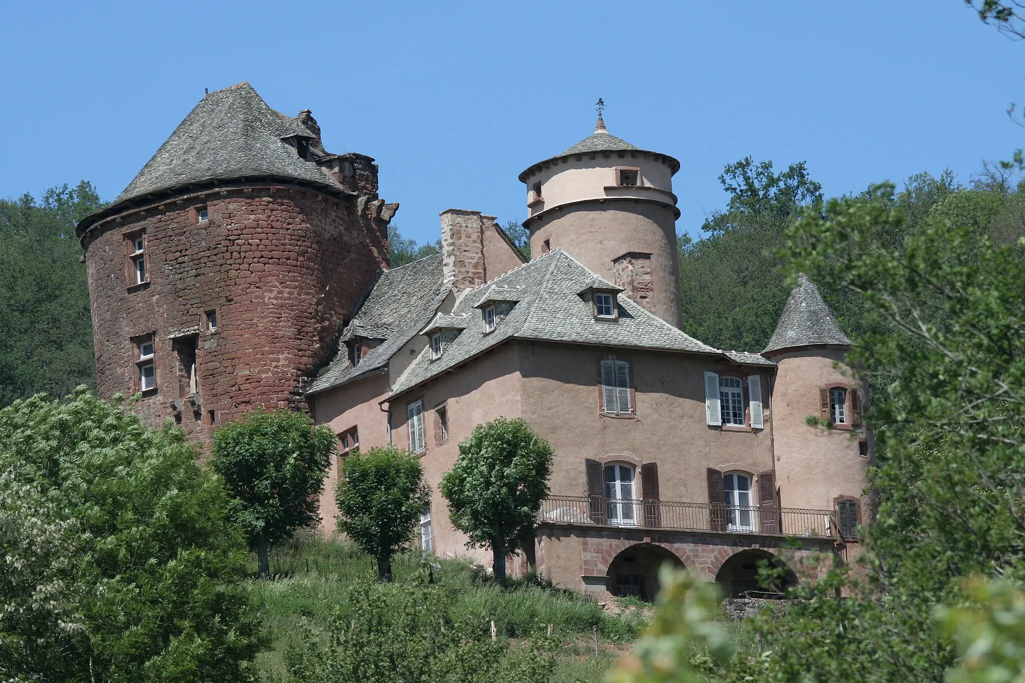 Photo showing: Chateau du Puech lès Villecomtal sur Dourdou