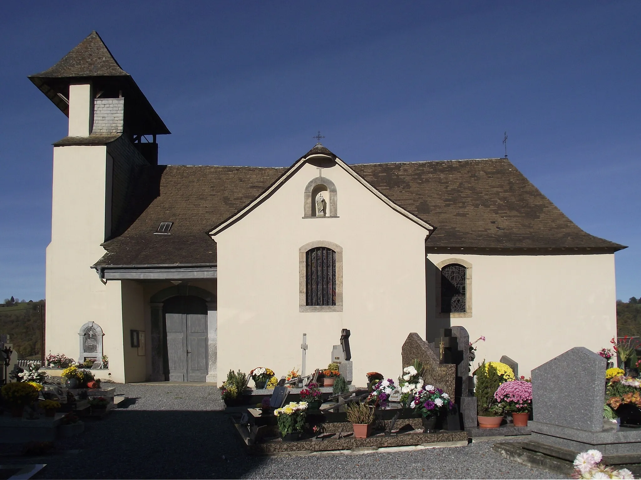 Photo showing: Église Saint-Caprais de Arcizac-ez-Angles (Hautes-Pyrénées, France)