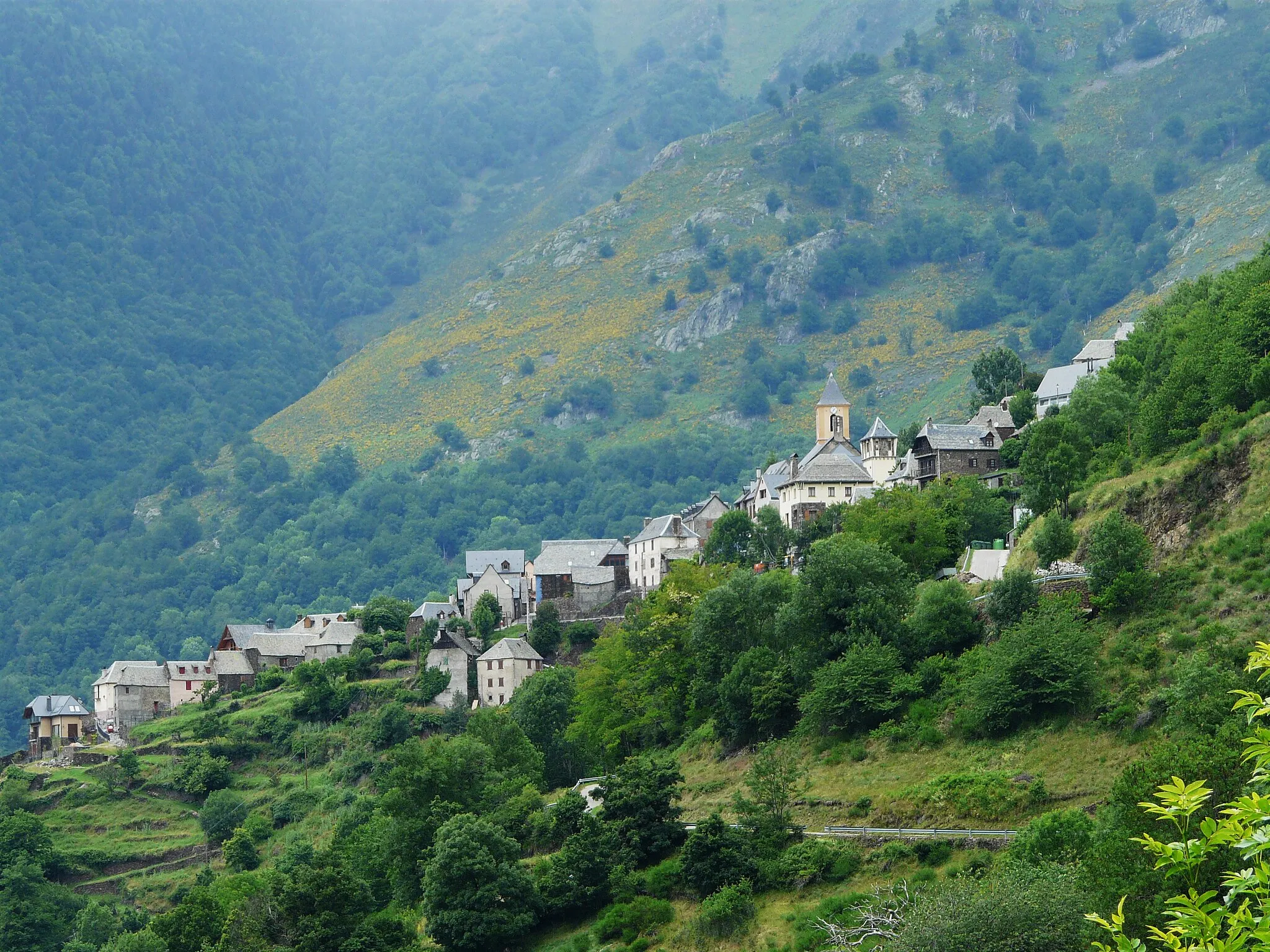 Photo showing: Le village de Canejan, Val d'Aran, Espagne.