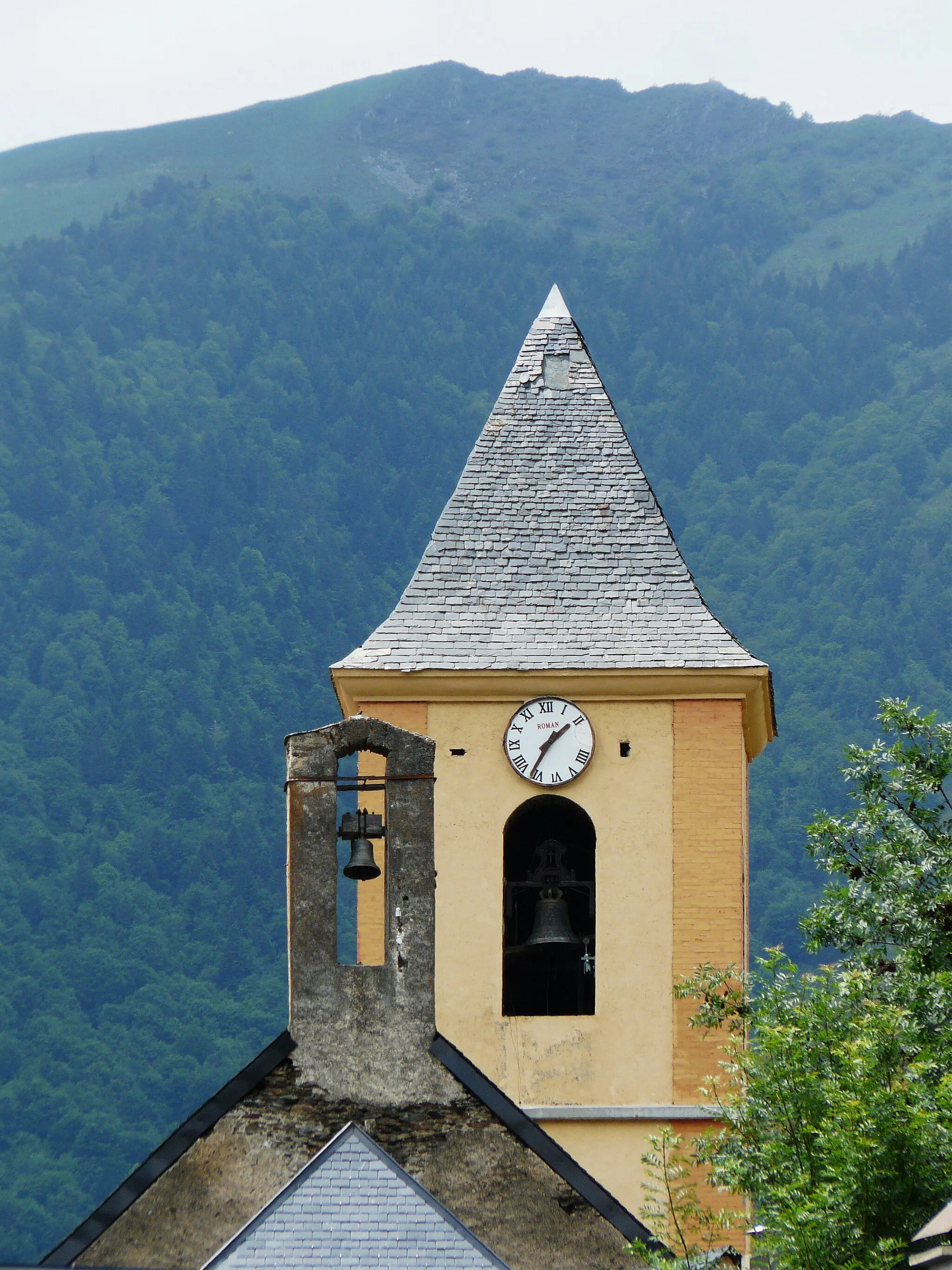 Photo showing: Clochers de l'église de Canejan, Val d'Aran, Catalogne, Espagne.