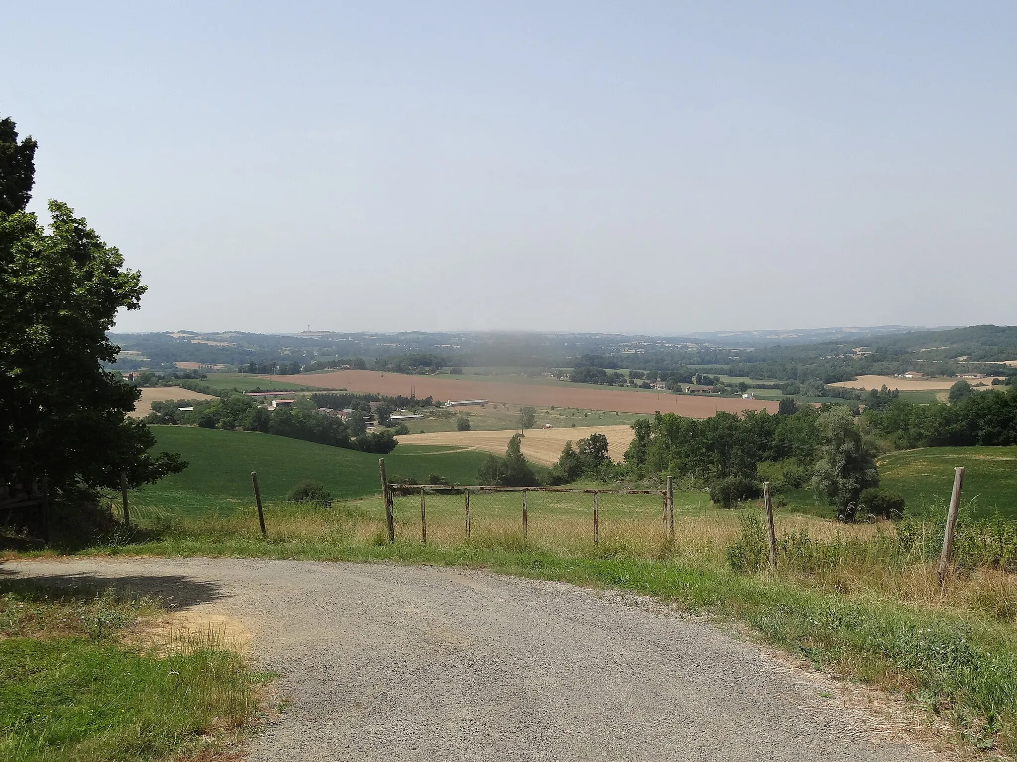 Photo showing: Point de vue depuis Mongardin.