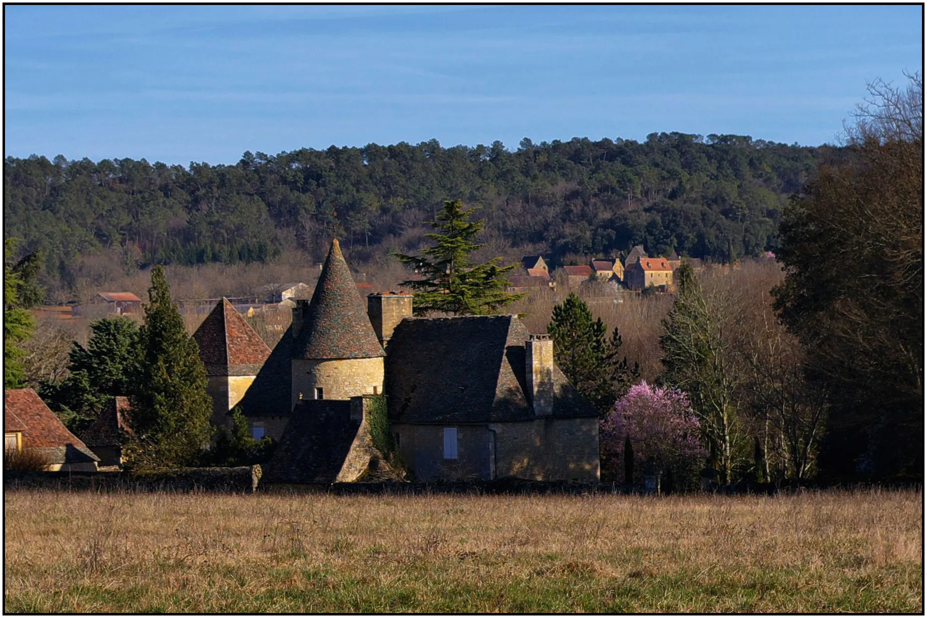 Photo showing: Château de Lascours (Inscription), Carsac-Aillac.