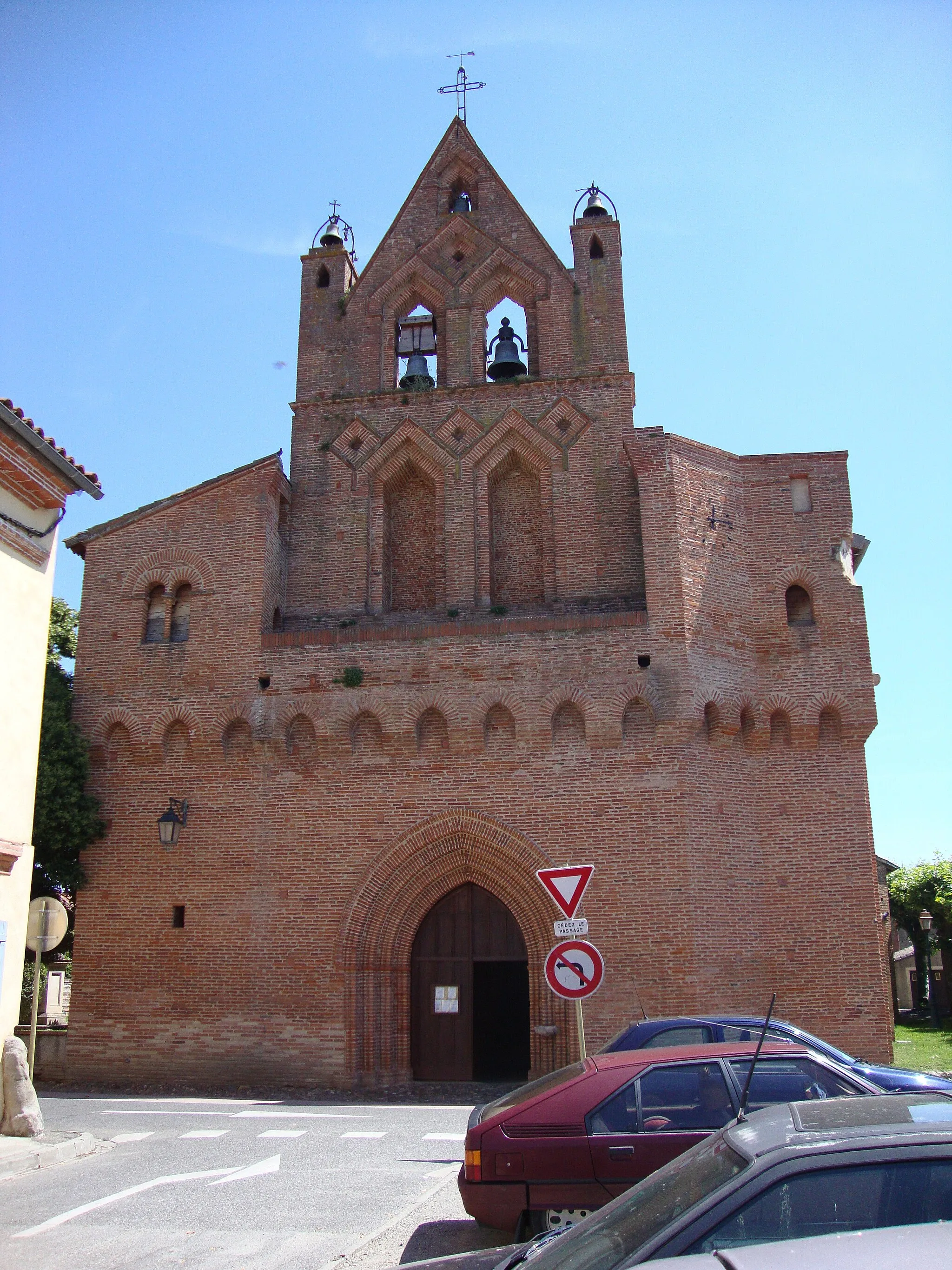 Photo showing: Plaisance-du-Touch (Haute-Garonne, Fr) église, façade