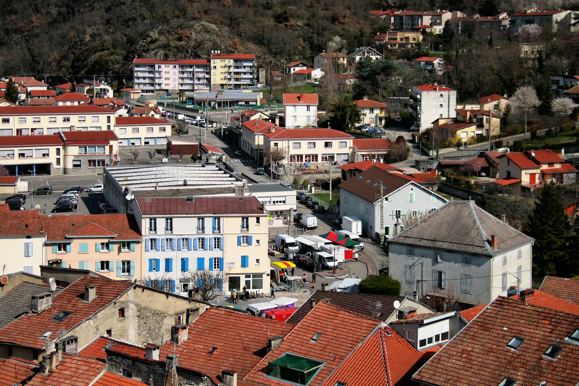 Photo showing: Photo du Castélla à Tarascon-sur-Ariège