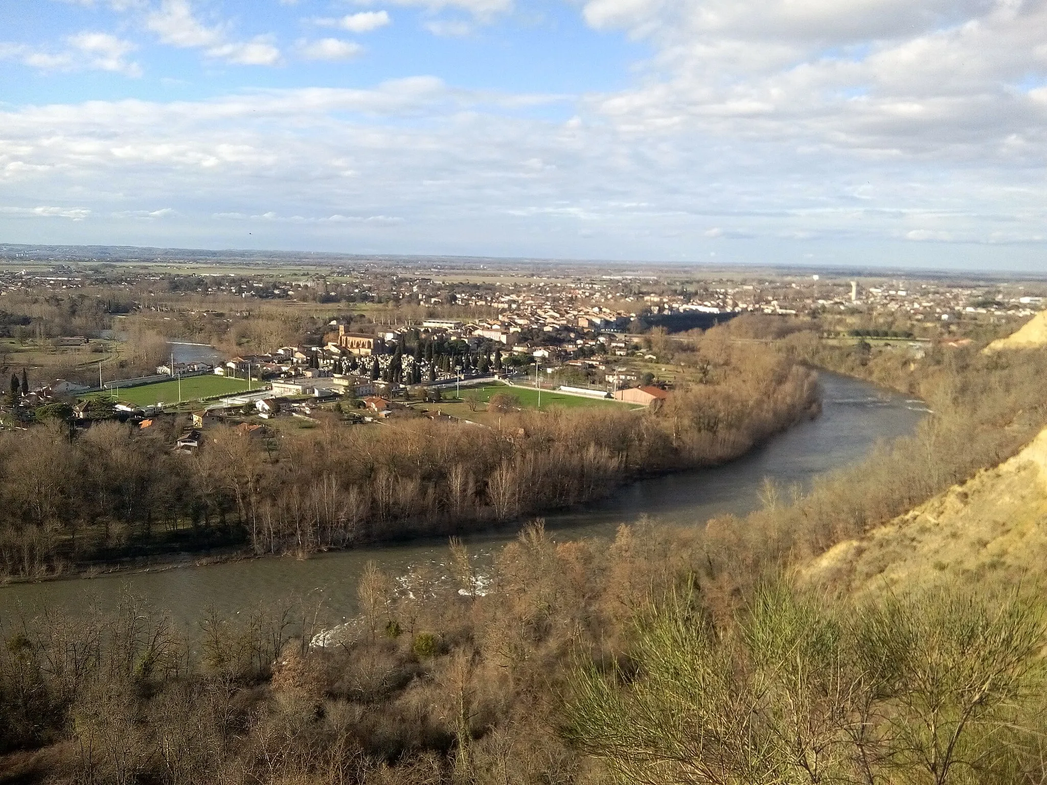 Photo showing: Vue générale de Carbonne