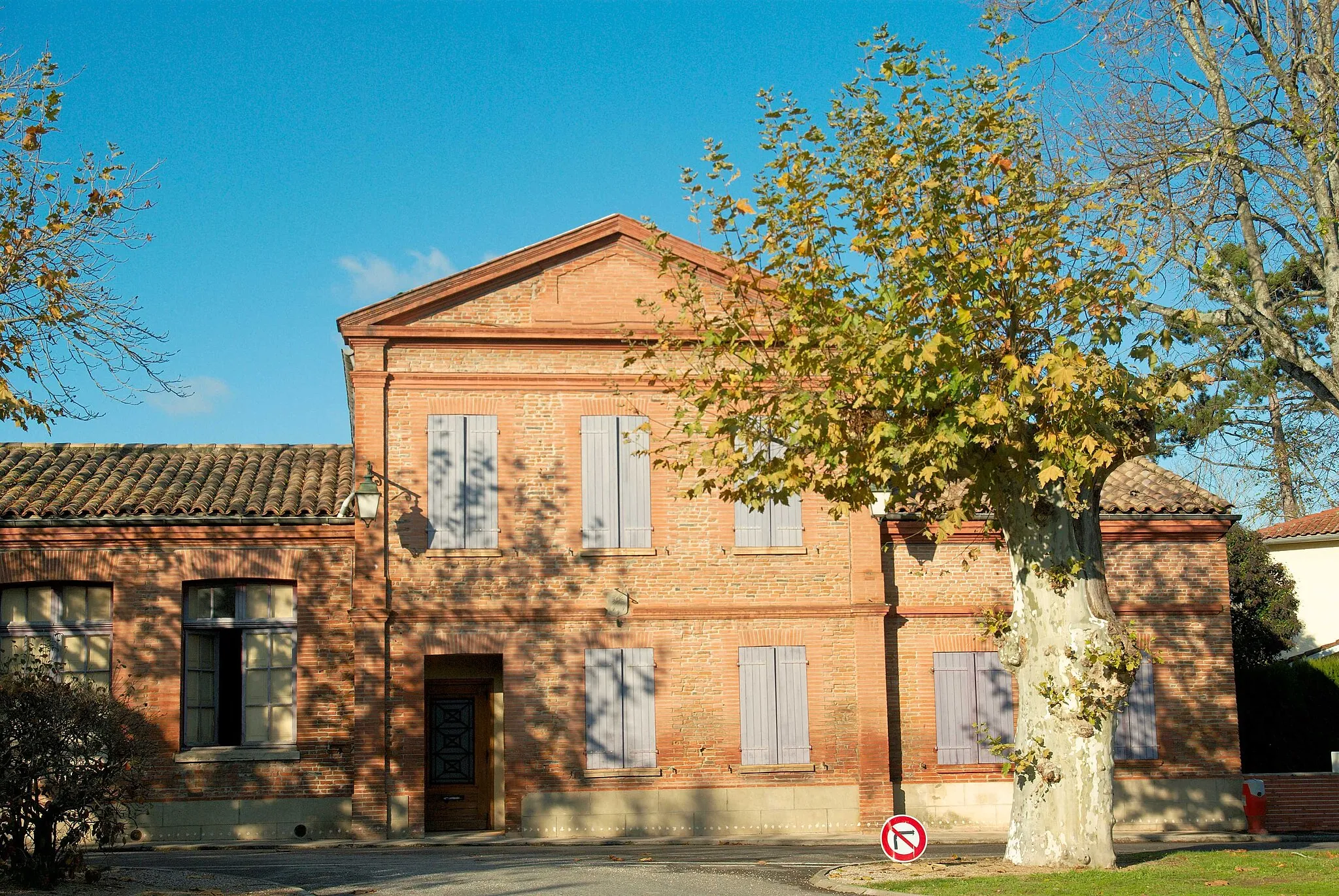 Photo showing: Old townhall of Auzeville-Tolosane.