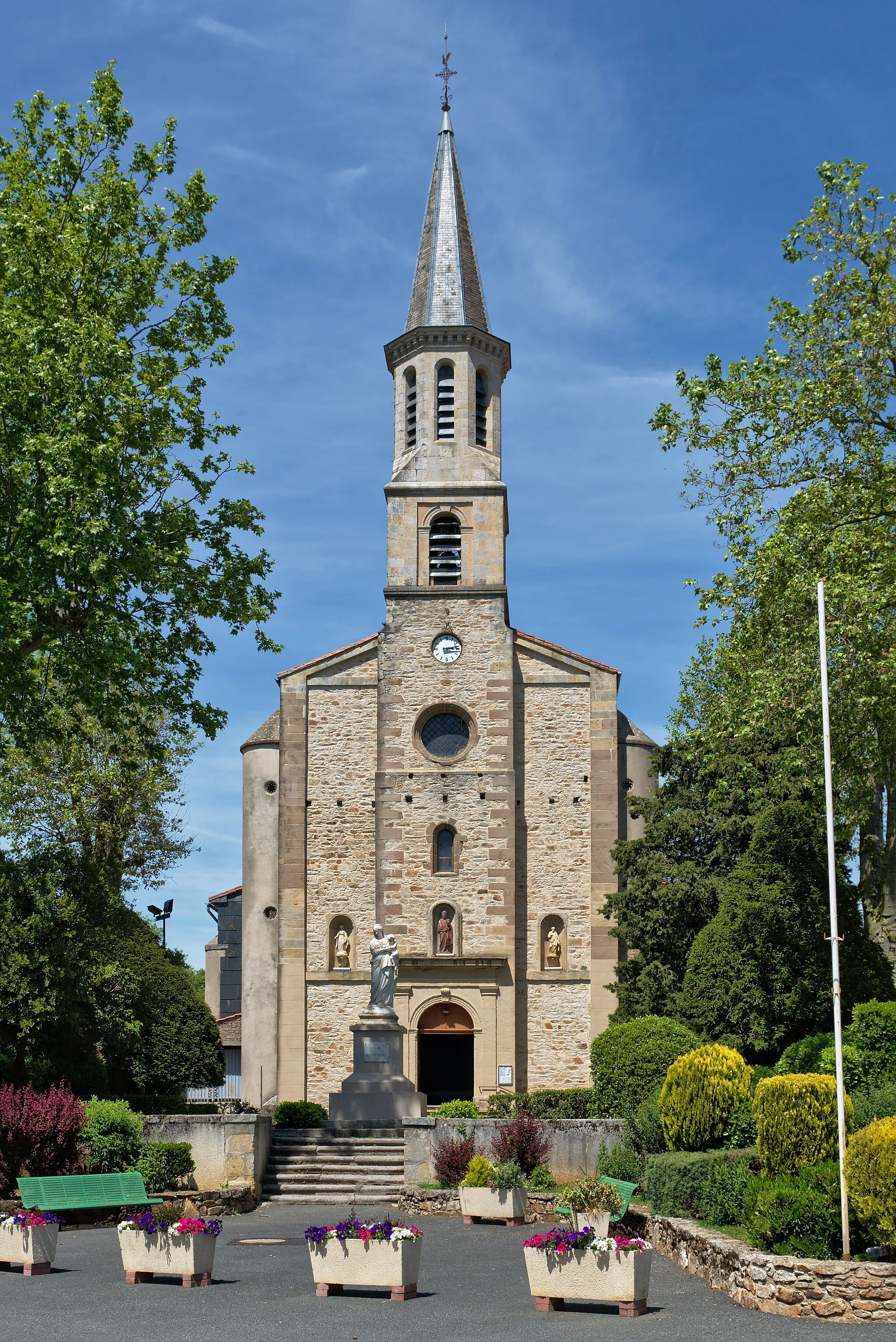 Photo showing: Church of Saint Jean-Baptiste of Labessonnié, Montredon-Labessonnié.