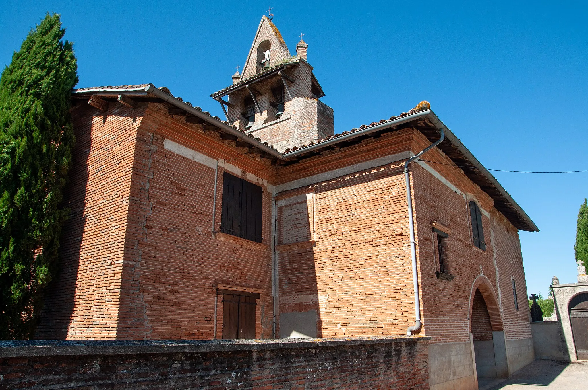 Photo showing: église Saint-Pierre-de-Bracou de Coufouleux