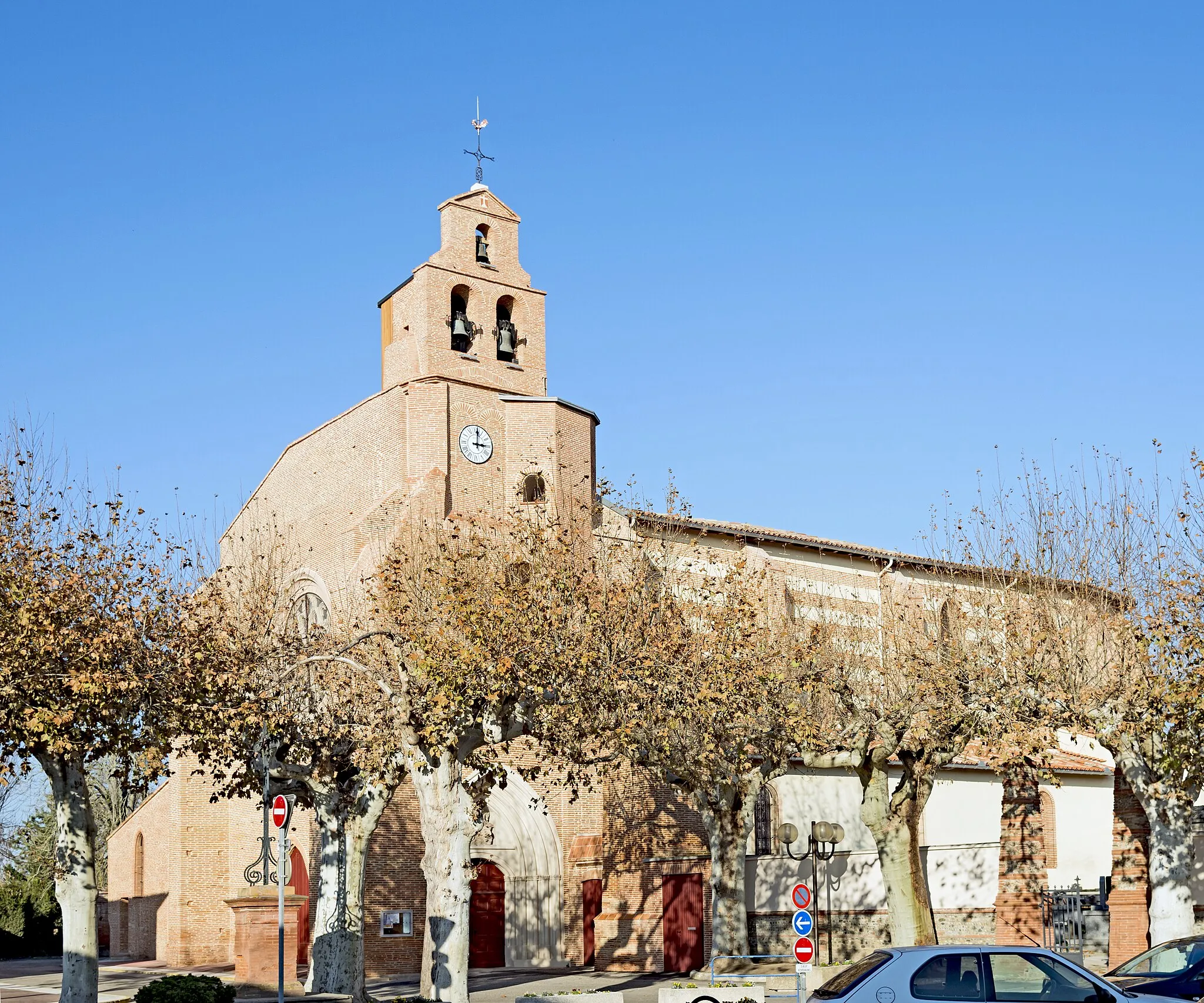 Photo showing: Saint-Jory, Haute-Garonne, France. Church of St. Georges(fifteenth century).