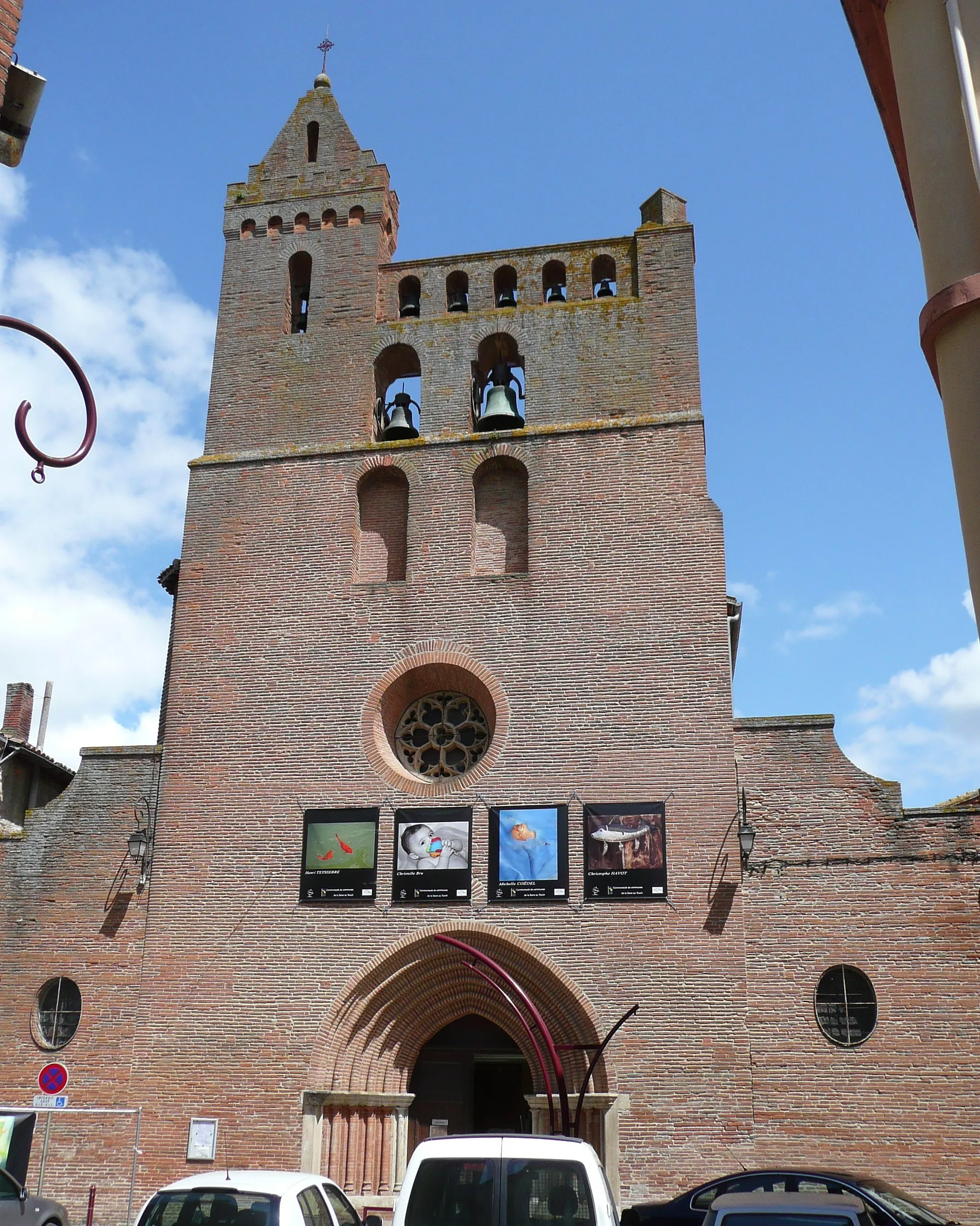 Photo showing: Auterive (Haute-Garonne, France), église paroissiale Saint Paul, extérieur.